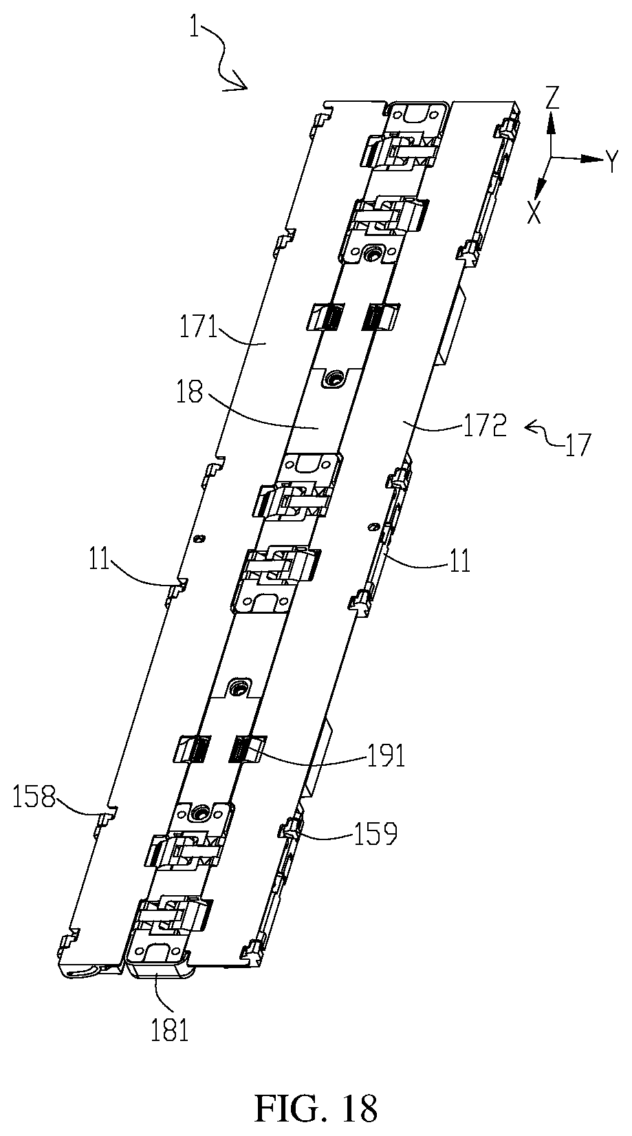 Patent US12332695 Figure 13 – Foldable apparatus and electronic device
