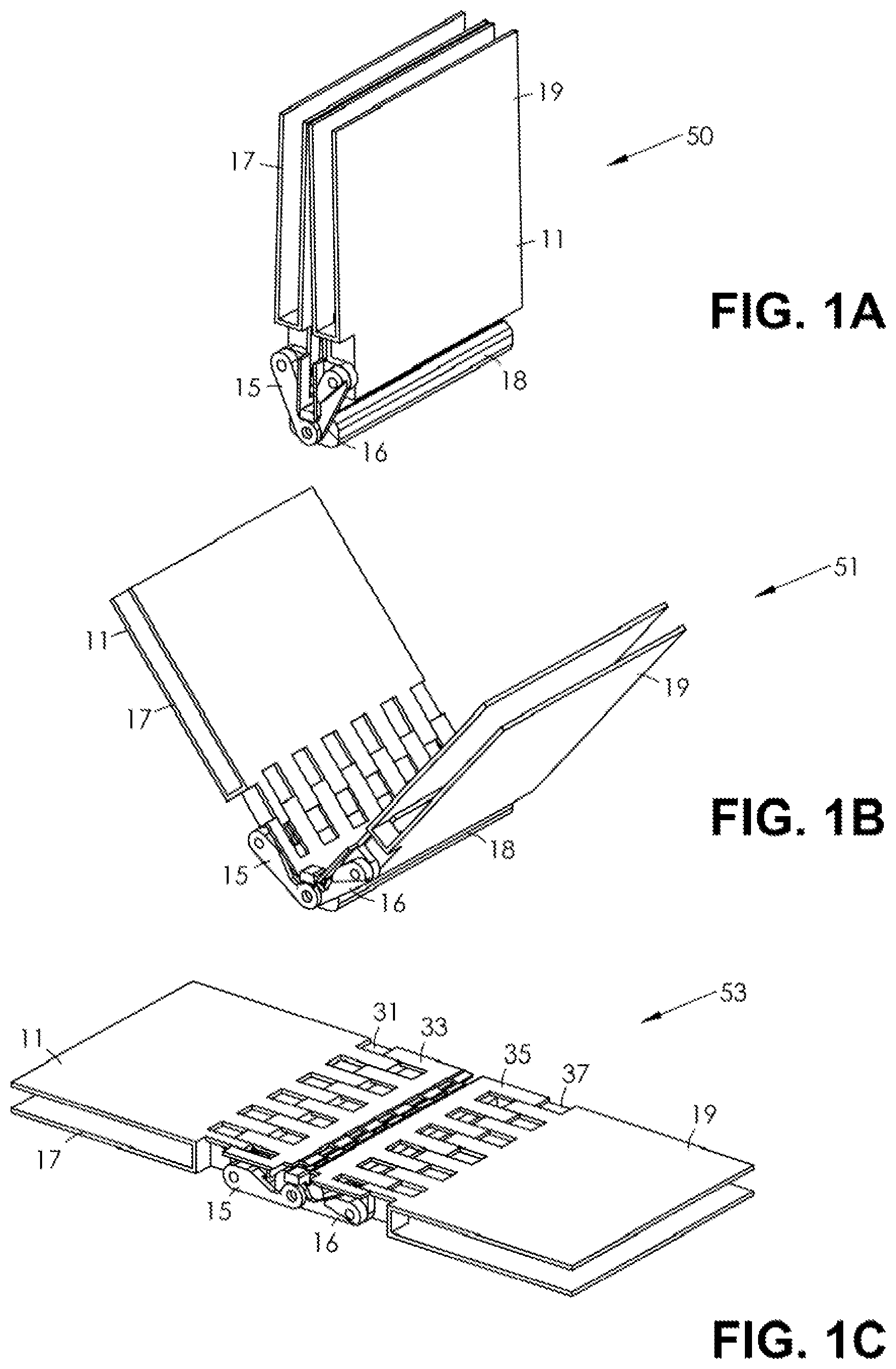 Patent US12332696 — Aperture mechanism for supporting an invertible flexible display — Figure 1