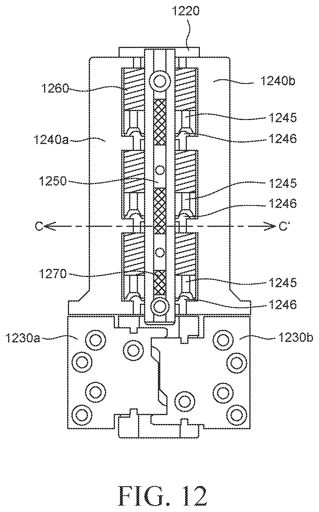 Patent US12332700 Figure 16 – Foldable display device