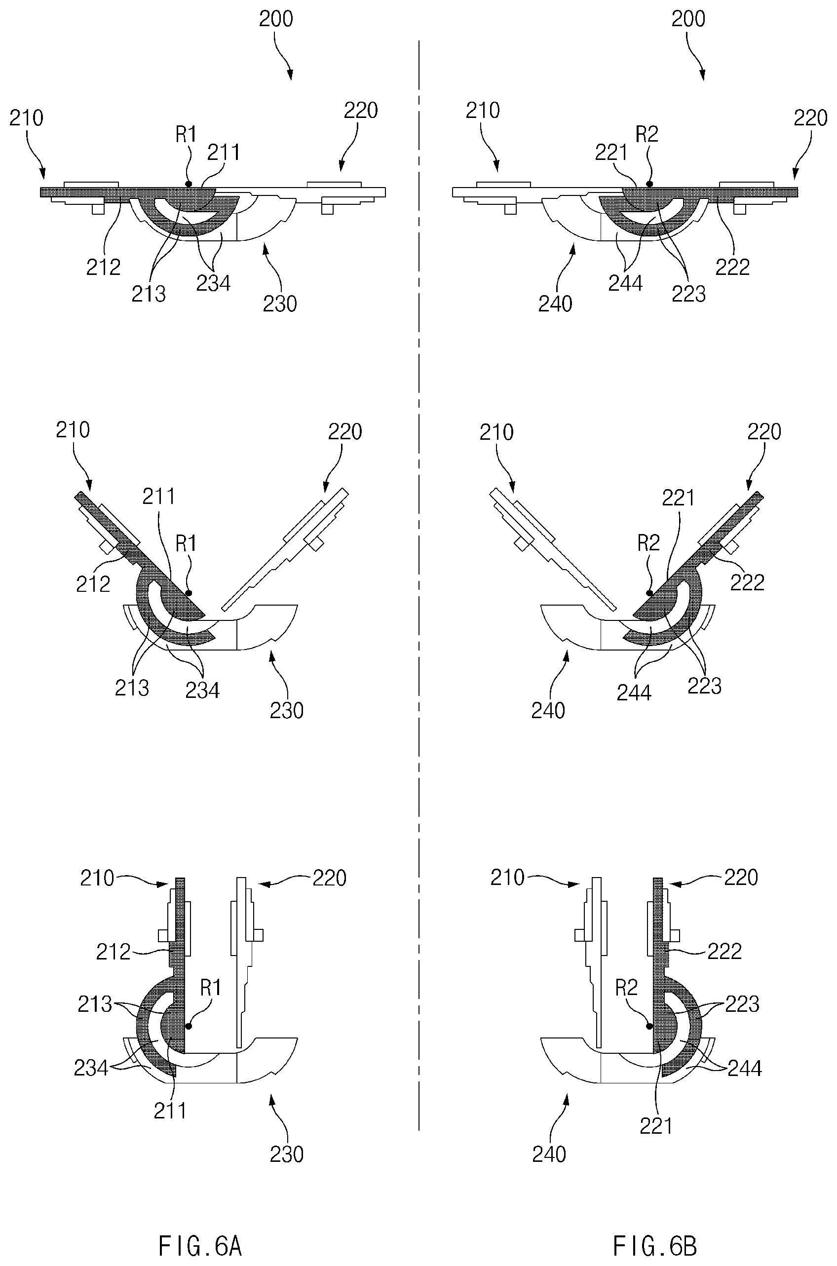 Patent US12332701 Figure 8 – Electronic device having torque structure