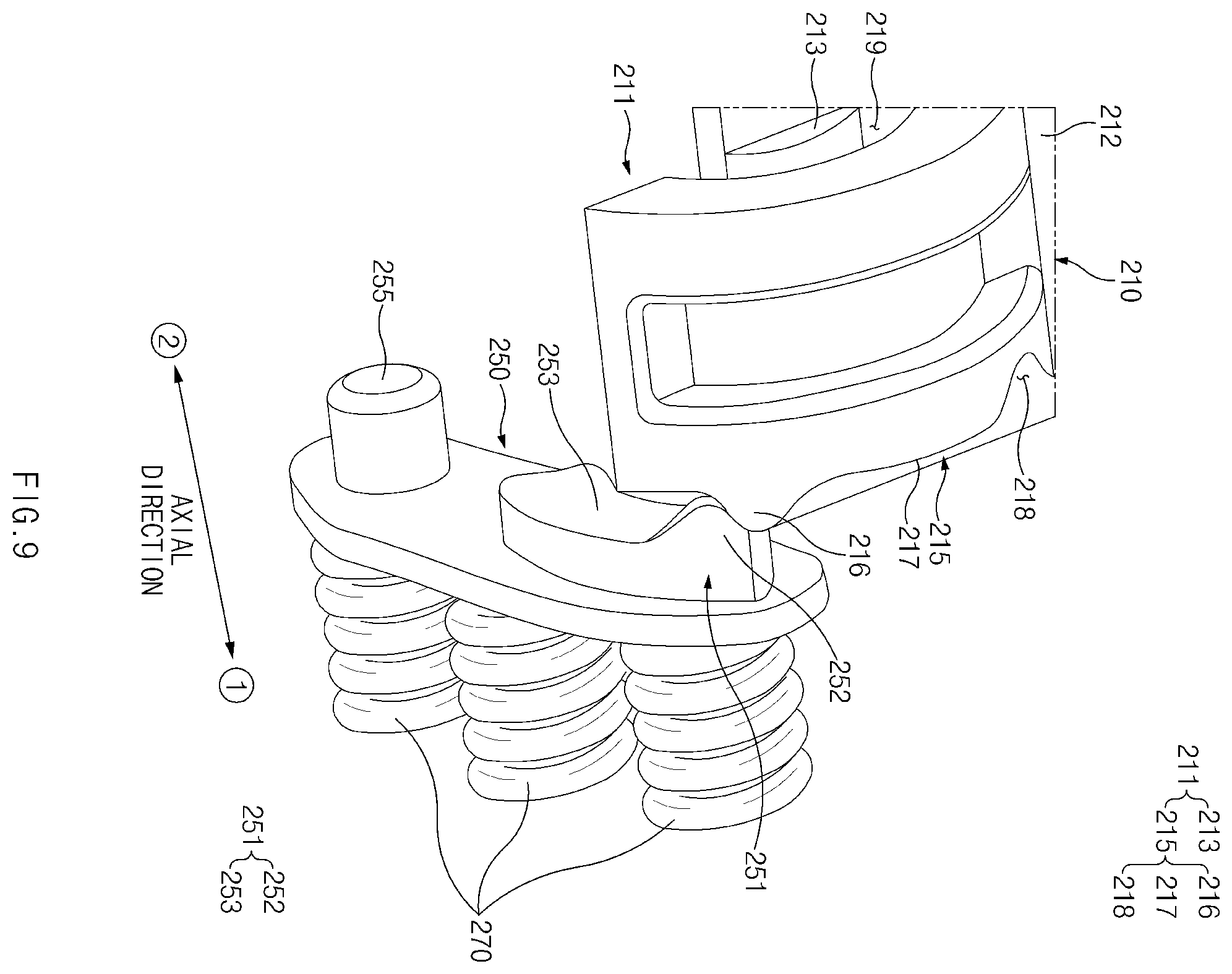 Patent US12332701 Figure 11 – Electronic device having torque structure