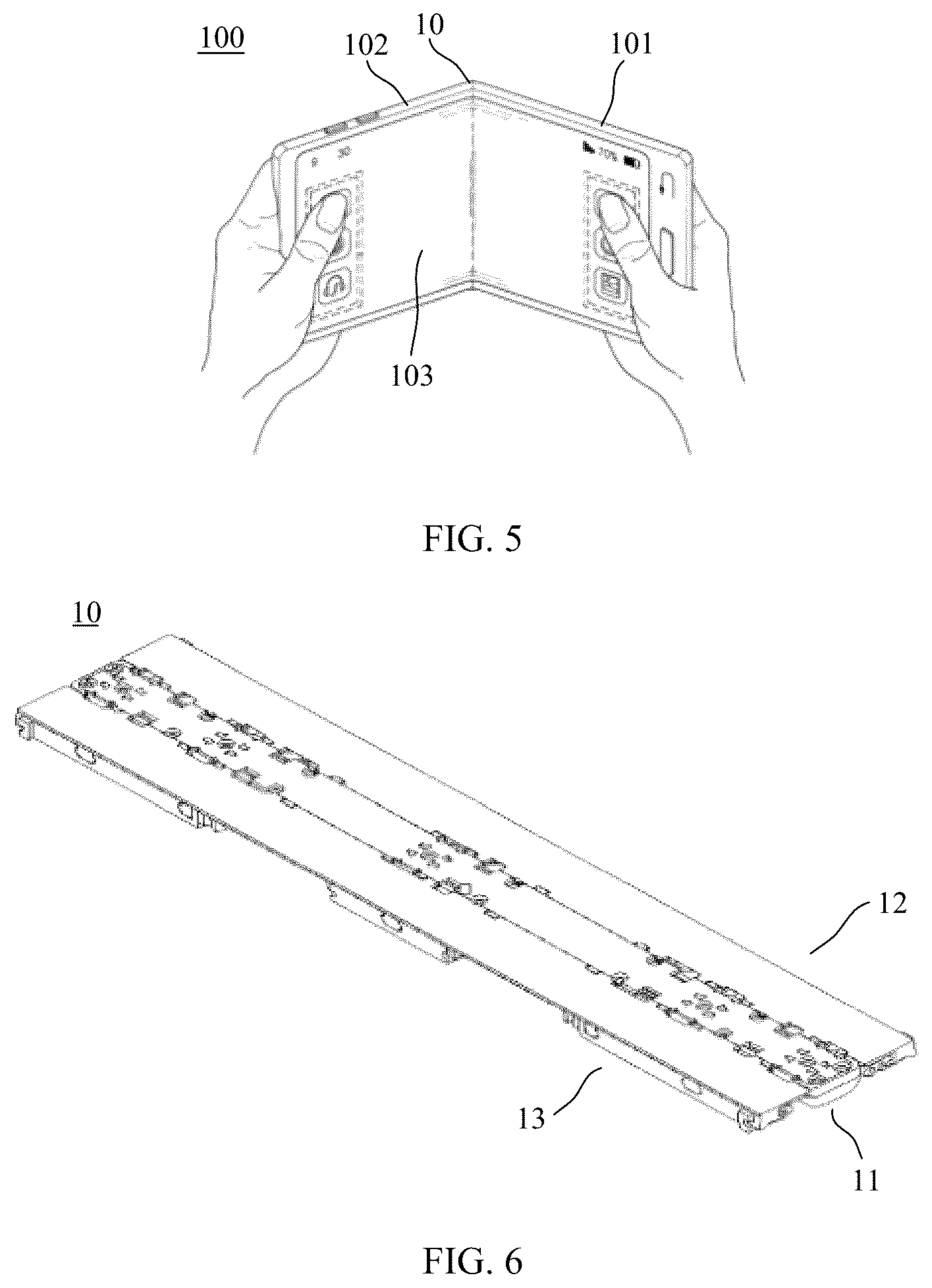 Patent US12332703 Figure 2 – Hinge and mobile terminal