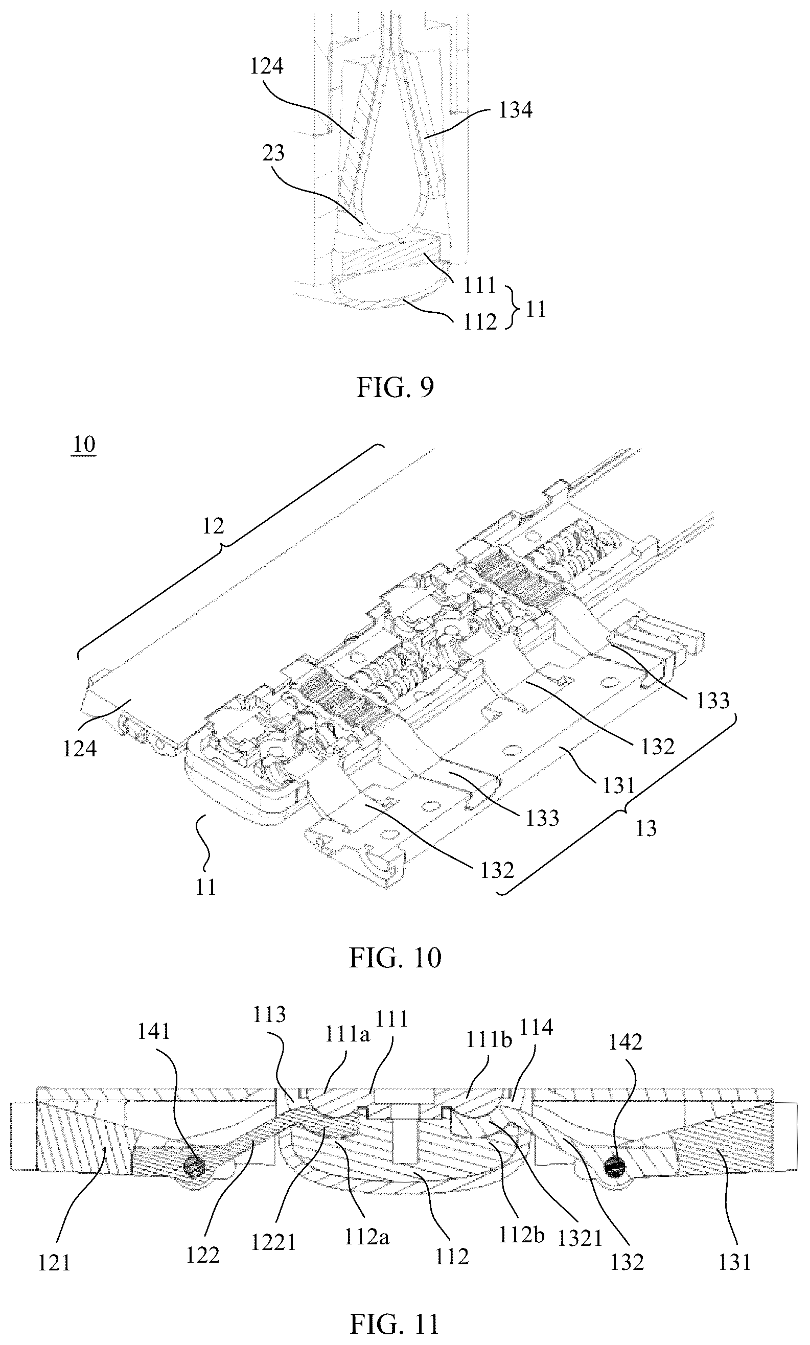 Patent US12332703 Figure 4 – Hinge and mobile terminal