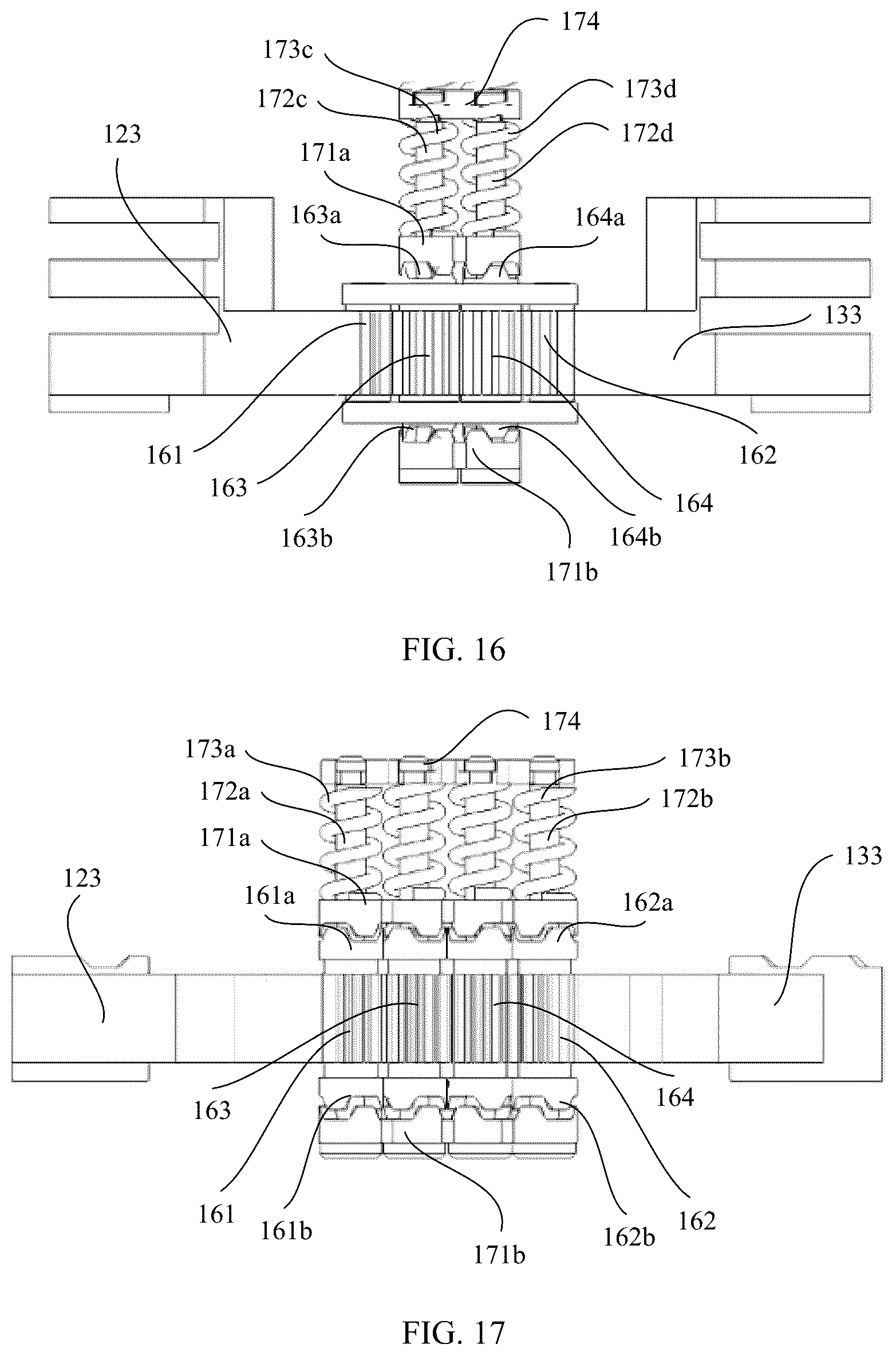 Patent US12332703 Figure 7 – Hinge and mobile terminal