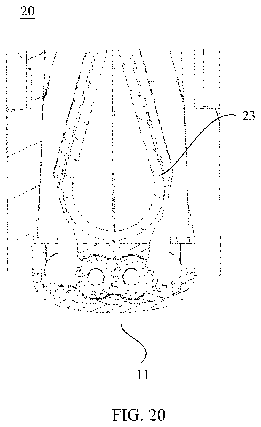 Patent US12332703 Figure 10 – Hinge and mobile terminal