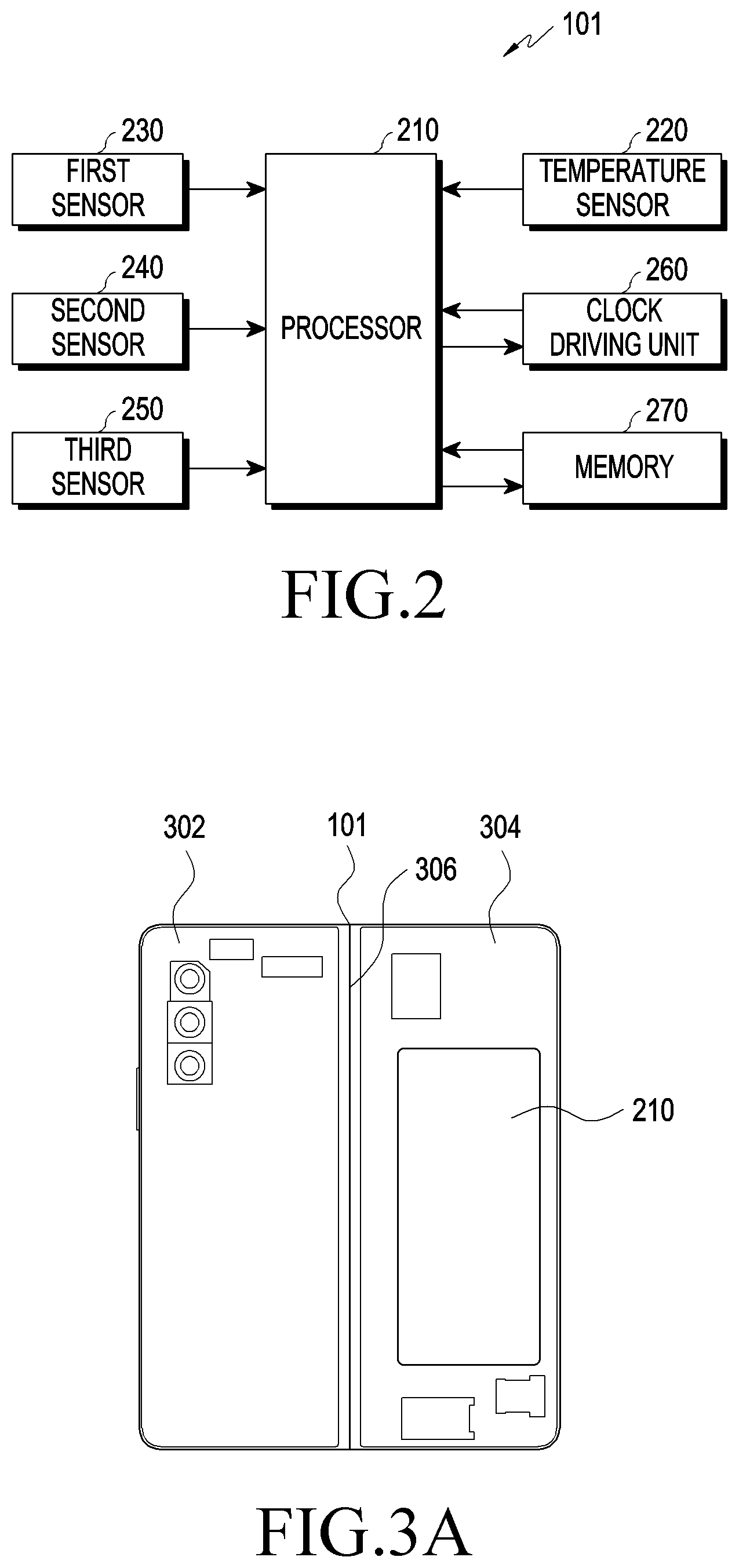 Patent US12332705 Figure 2 – Electronic device for temperature compensation and method for operation thereof