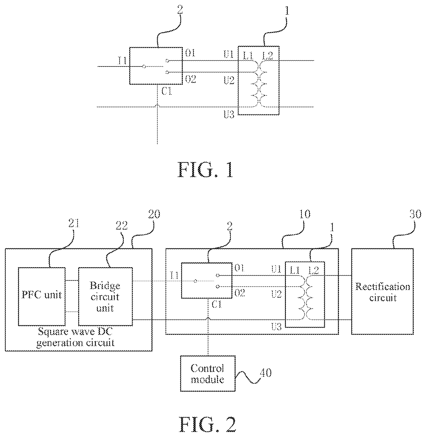 Patent US12332706 Figure 1 – Resonant tank circuit, wide voltage input/output power supply, and electronic device