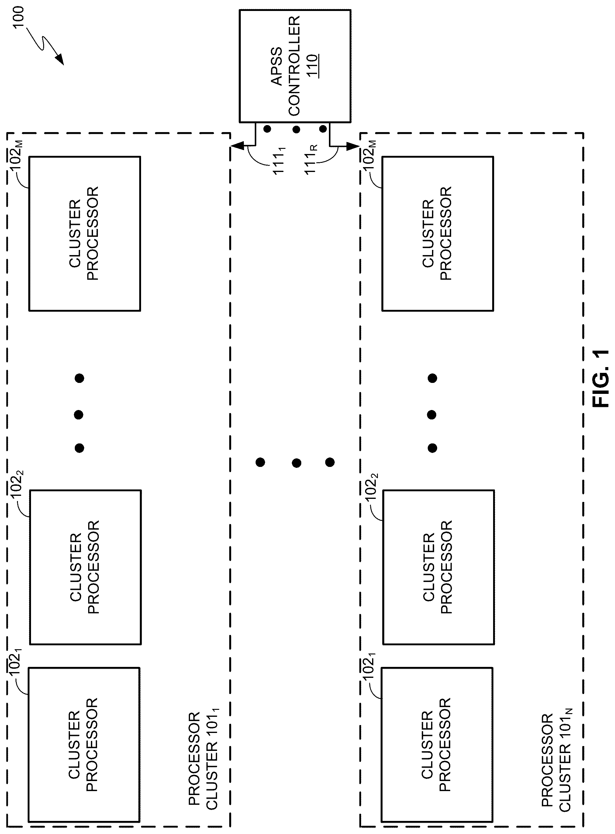 Patent US12332711 — Systems and methods for mitigating peak current and improving overall performance — Figure 1