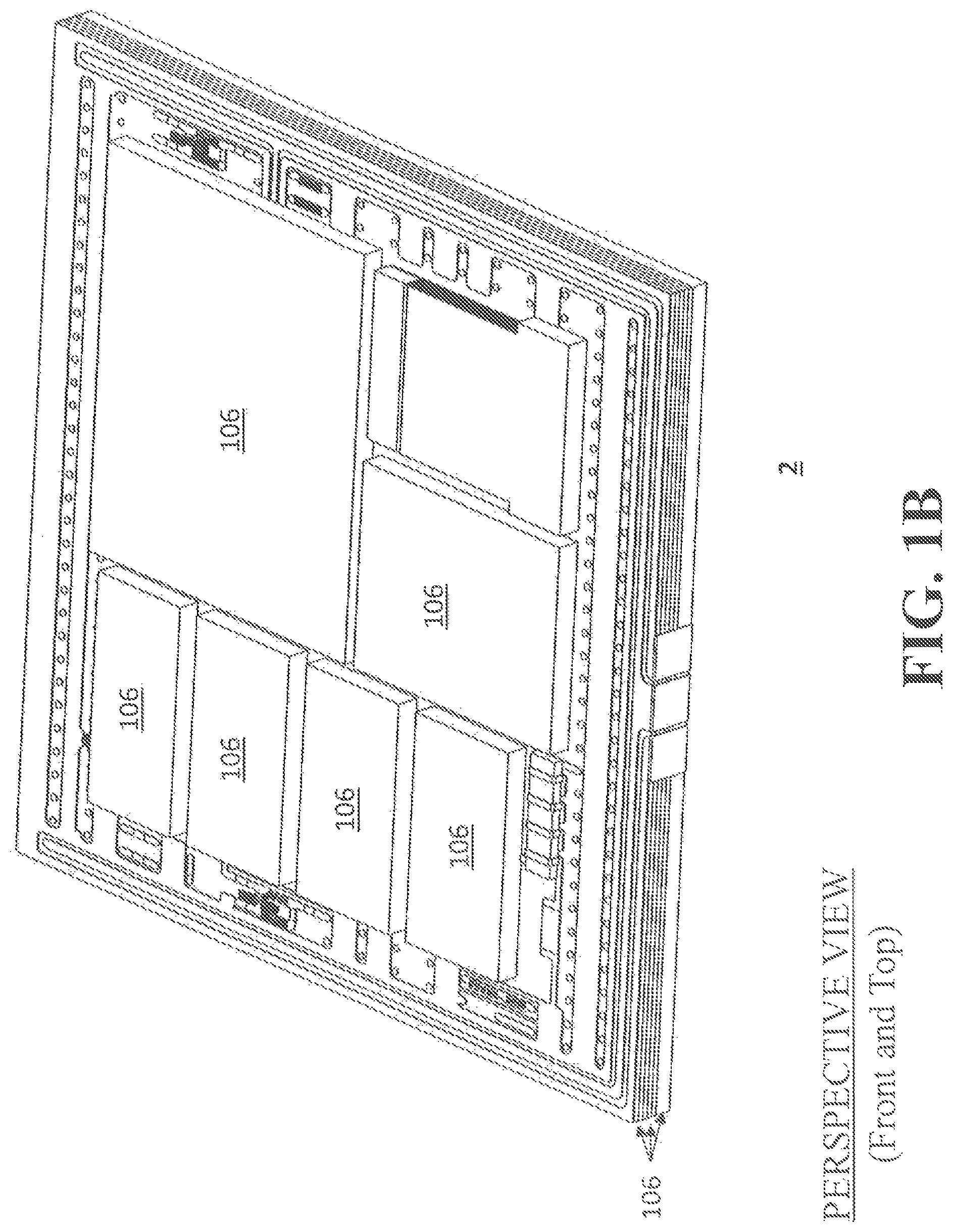 Patent US12332717 Figure 2 – Server farm with at least one hybrid computing module operating at clock speed optimally matching intrinsic clock speed of a related semiconductor die related thereto