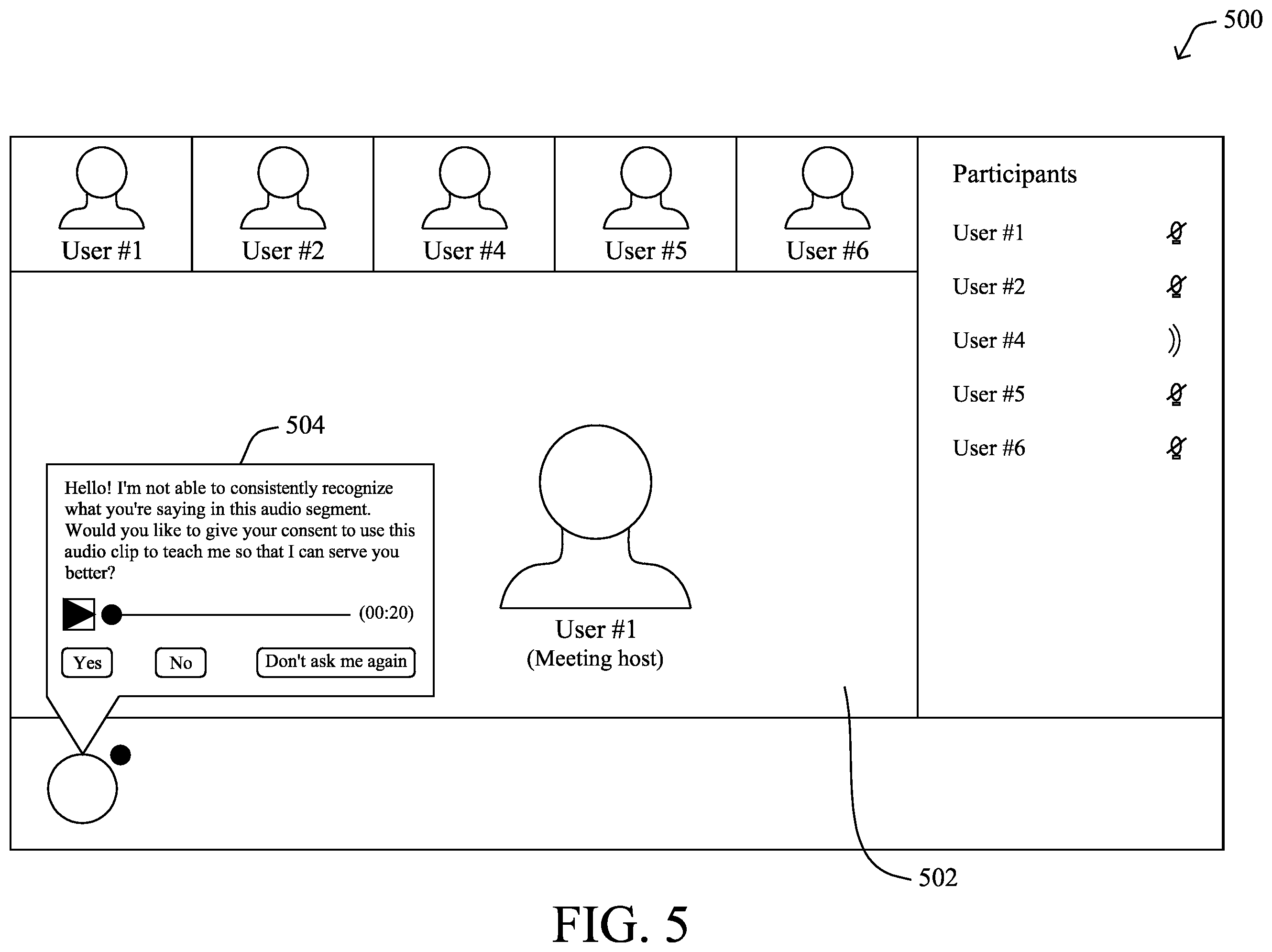 Patent US12332730 Figure 5 – Error context for bot optimization