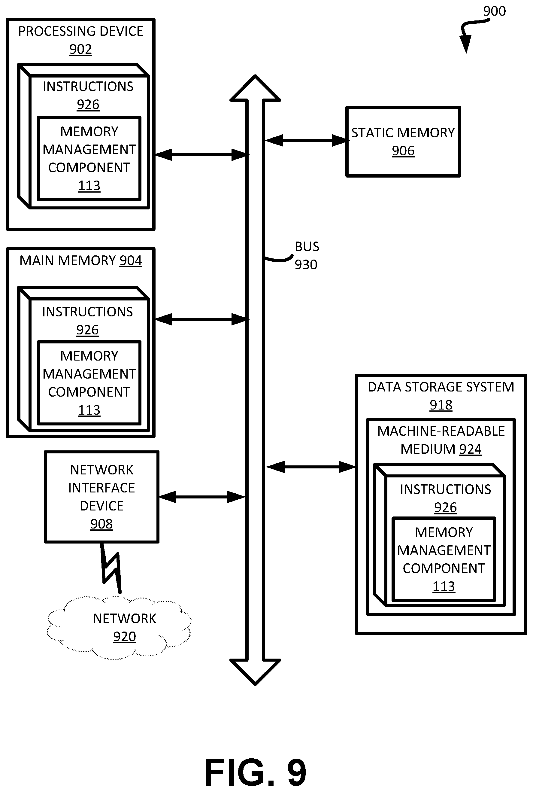 Patent US12332742 Figure 11 – Memory compaction management in memory devices