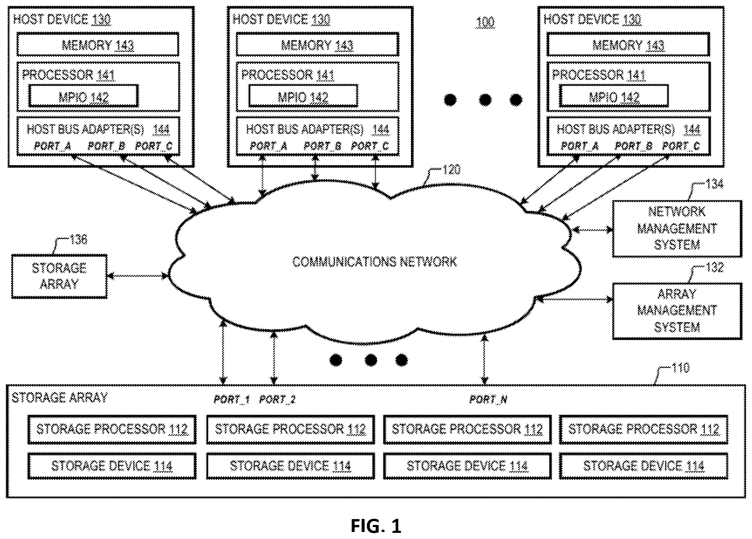 Patent US12332759 — Communication mechanism to externalize information about embedded appliances — Figure 1