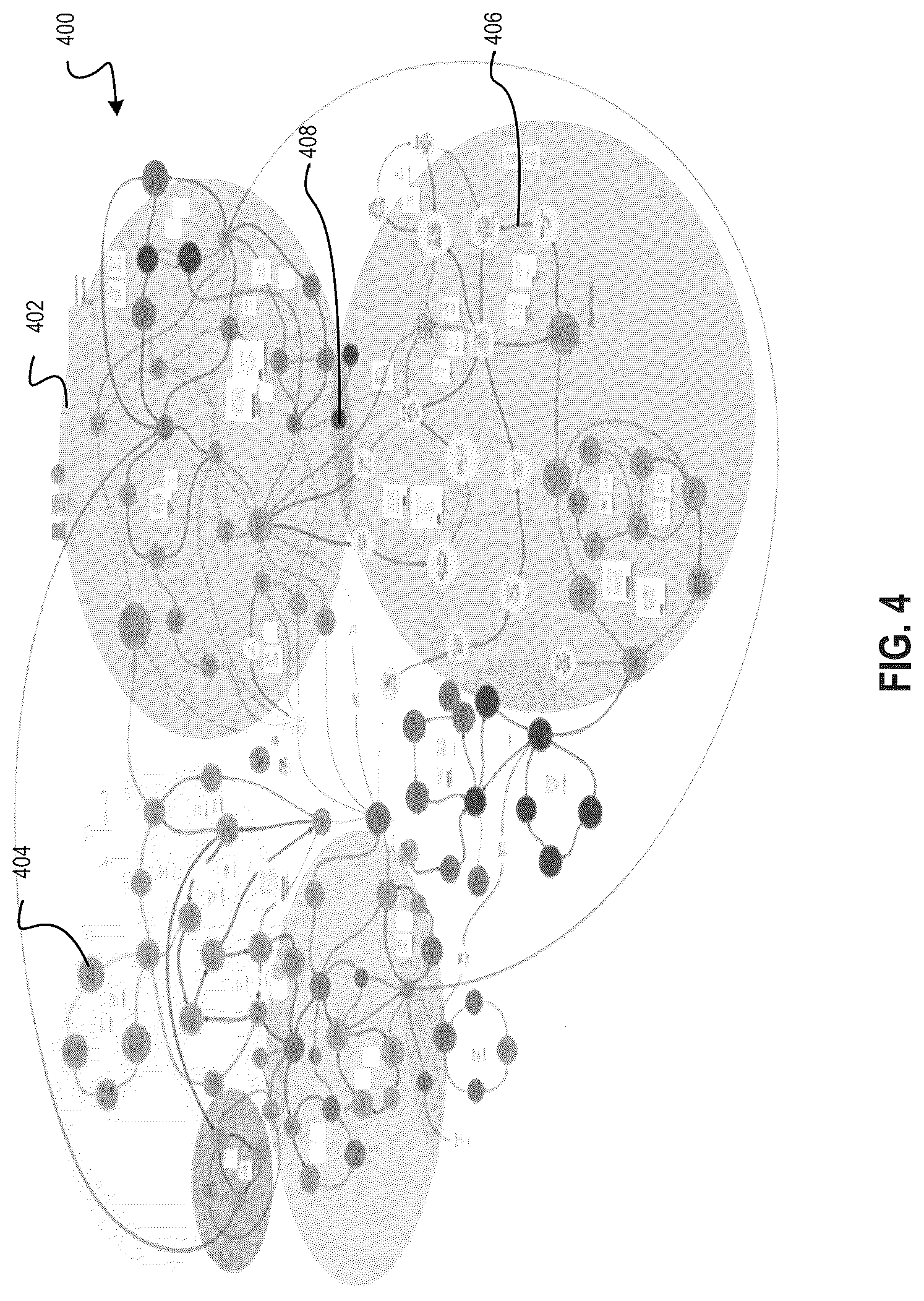 Patent US12332766 Figure 4 – Defining feature variable configurations that enable access to features of a system
