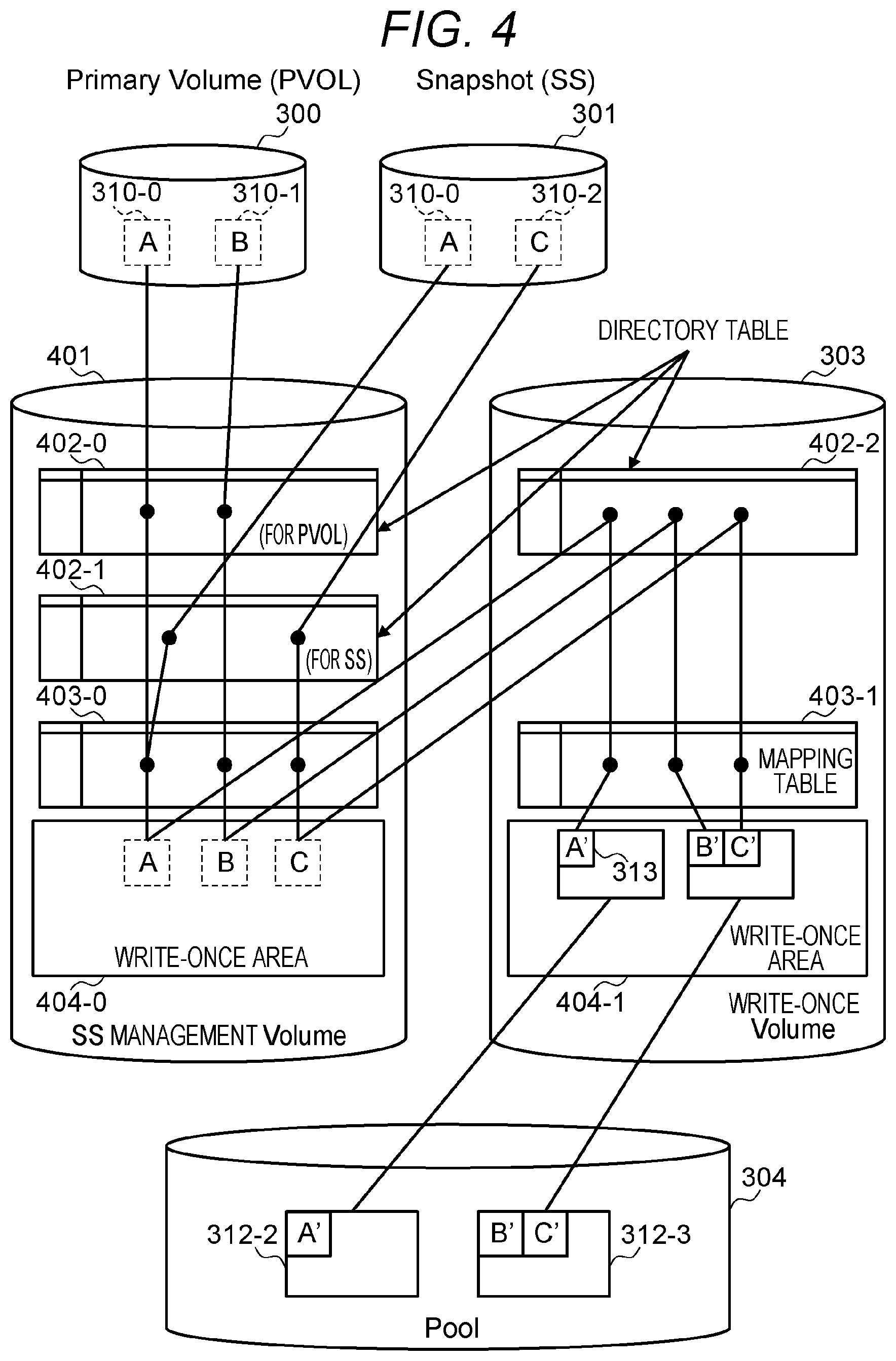 Patent US12332780 Figure 4 – Storage system