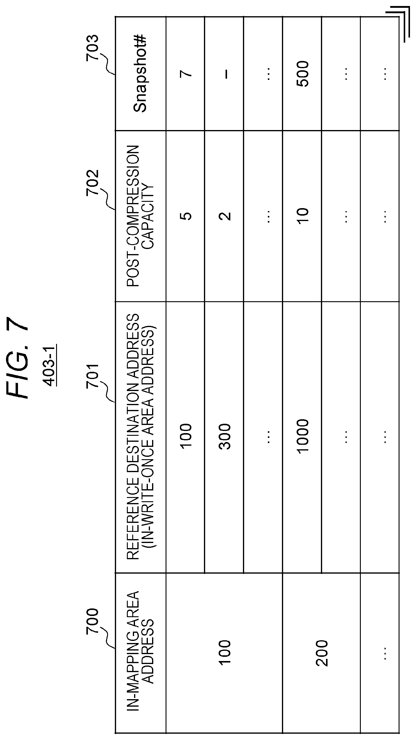Patent US12332780 Figure 7 – Storage system