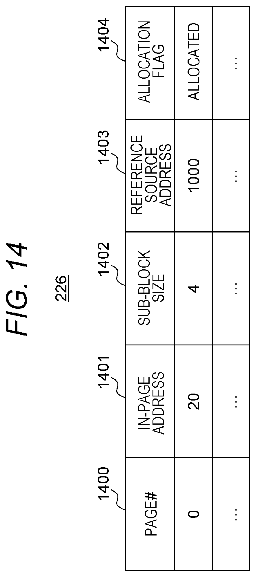 Patent US12332780 Figure 14 – Storage system
