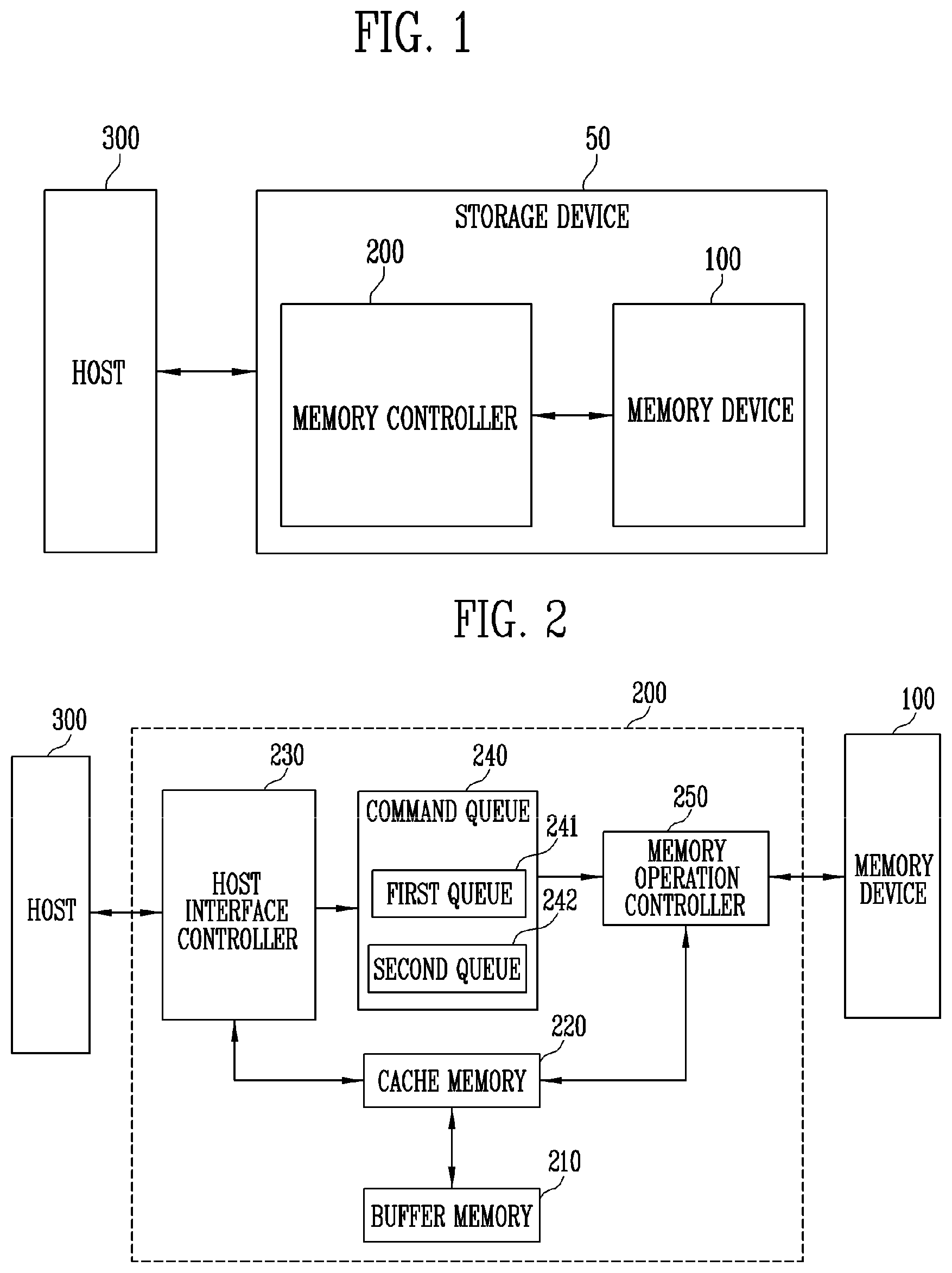 Patent US12332784 Figure 1 – Memory controller, storage device including the memory controller, and method of operating the memory controller and the storage device
