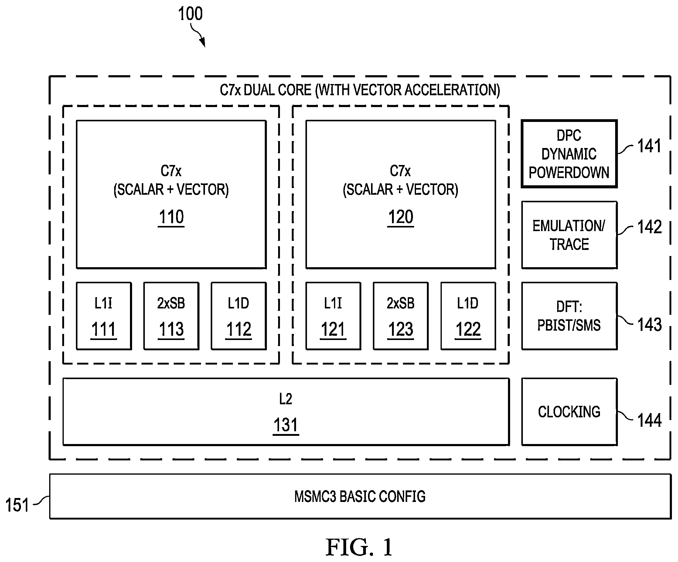 Patent US12332790 Figure 1 – Multi-level cache security