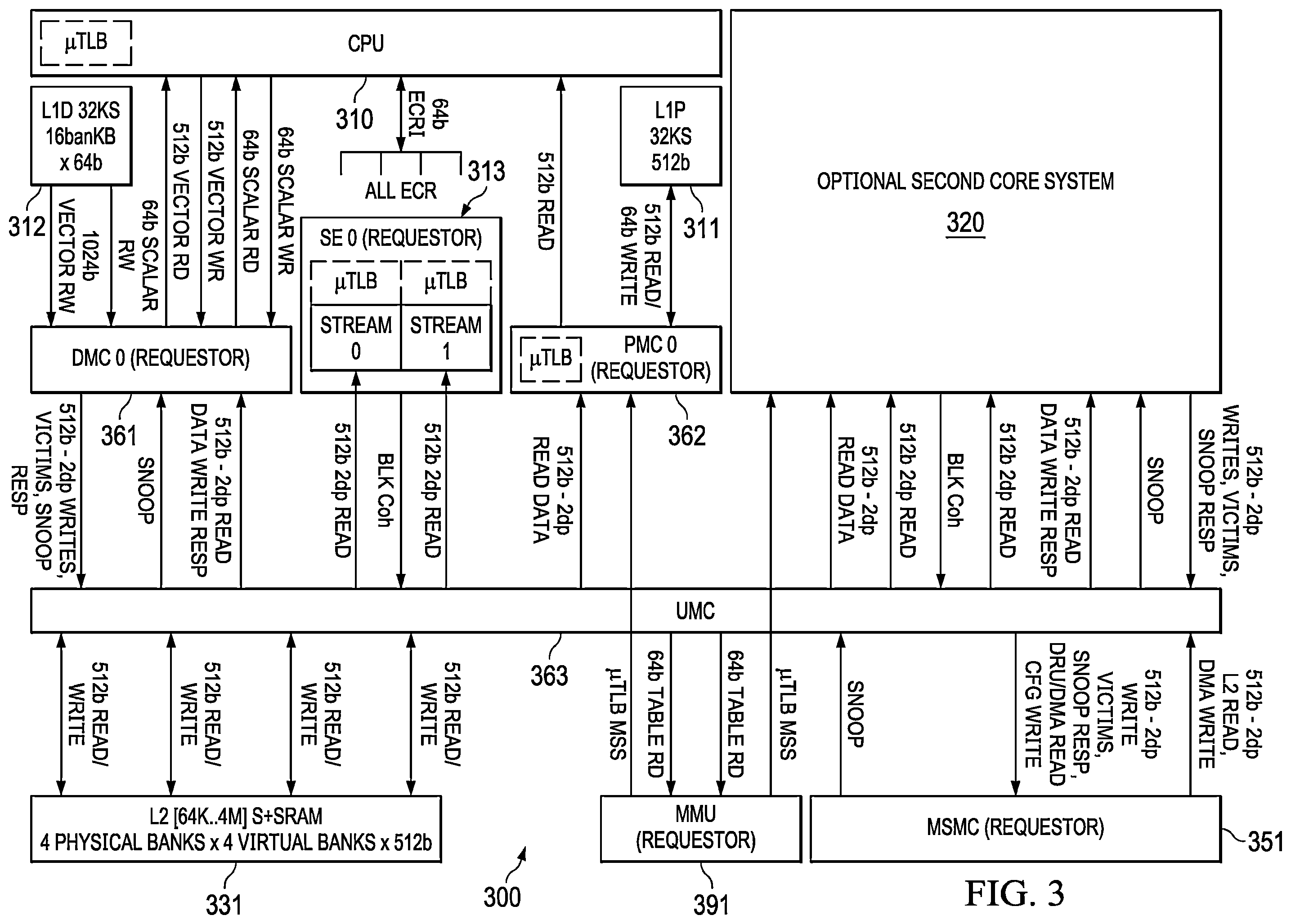 Patent US12332790 Figure 3 – Multi-level cache security