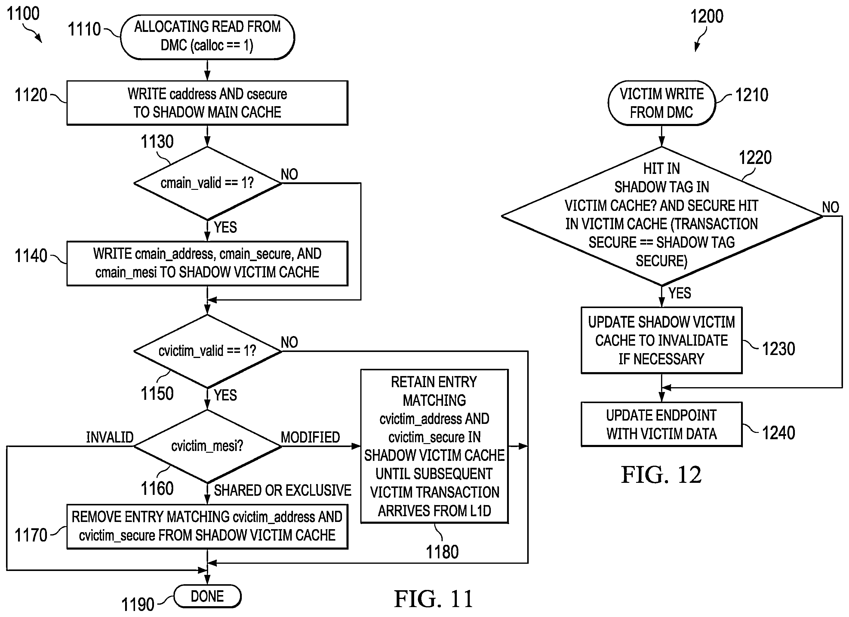 Patent US12332790 Figure 14 – Multi-level cache security