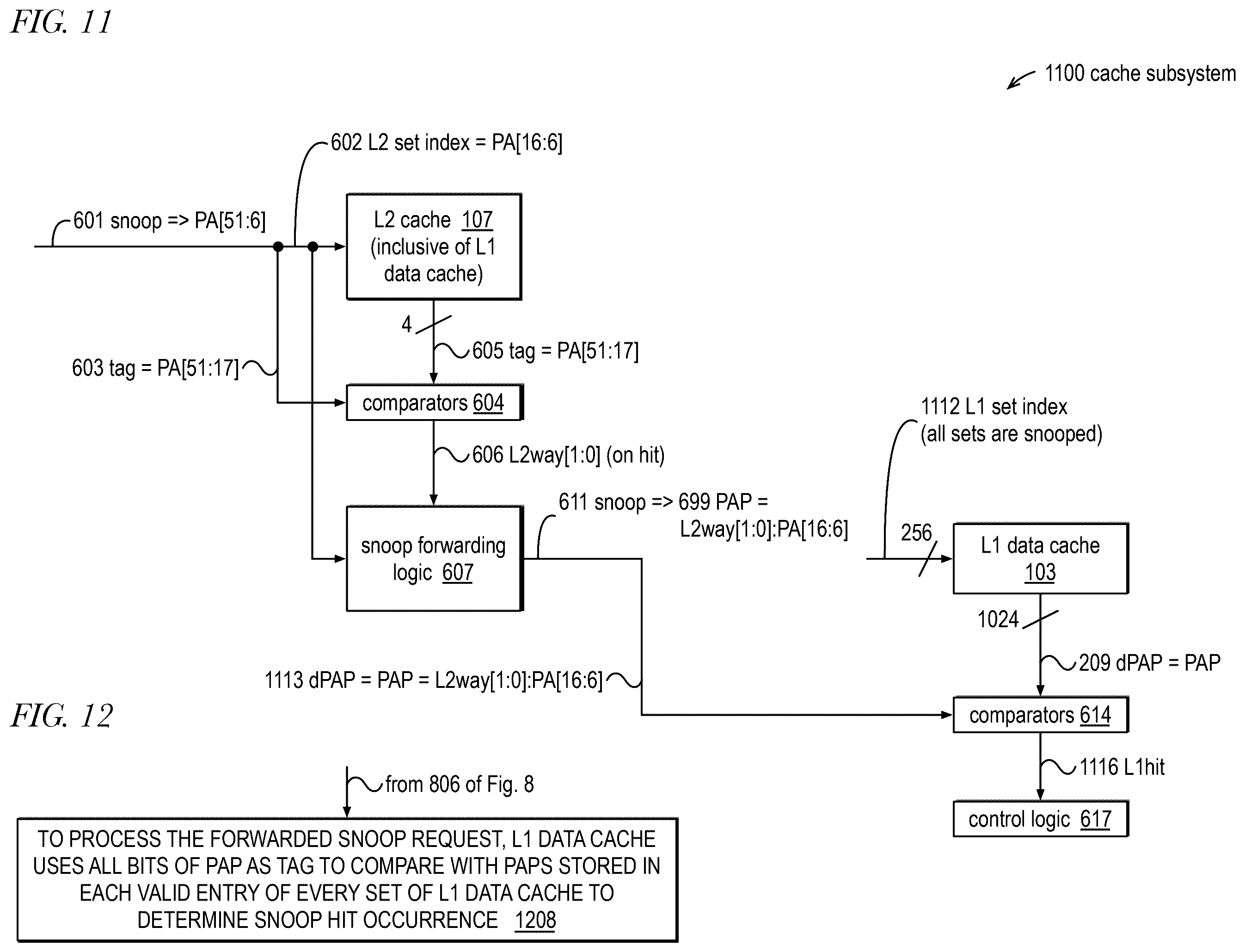 Patent US12332793 Figure 7 – Unforwardable load instruction re-execution eligibility based on cache update by identified store instruction