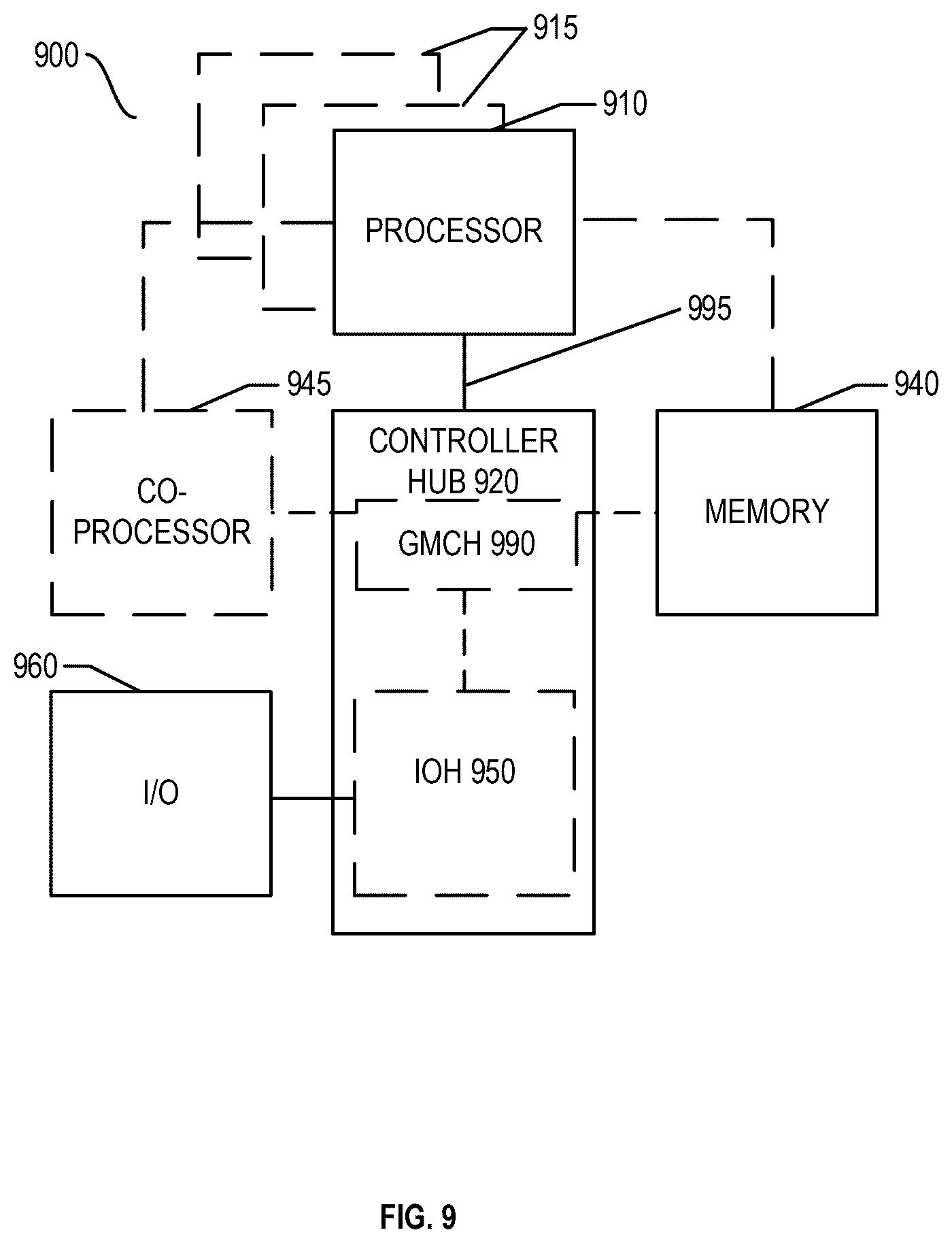Patent US12332796 Figure 10 – Dynamic cache coherence protocol based on runtime interconnect utilization