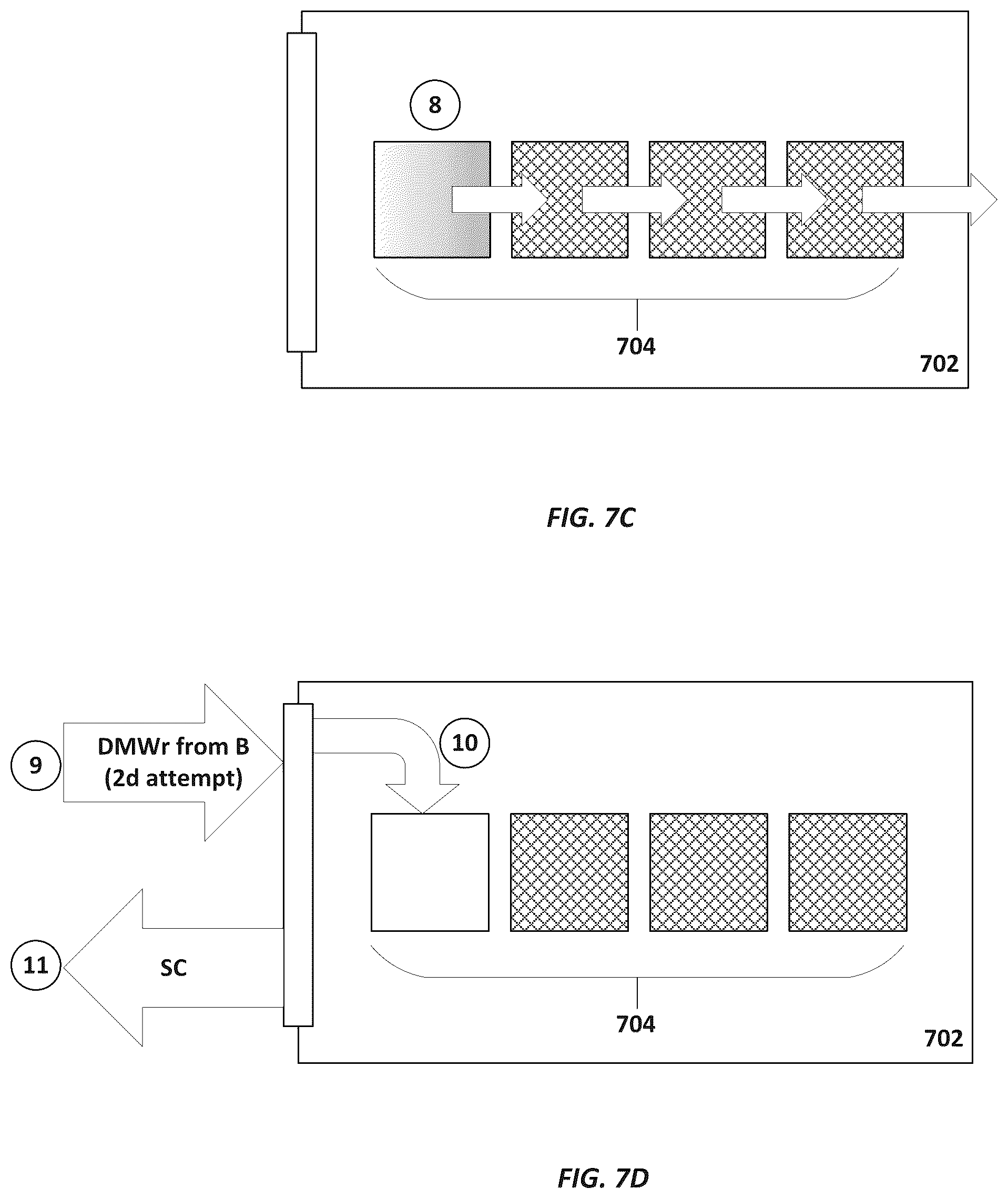 Patent US12332813 Figure 9 – Non-posted write transactions for a computer bus