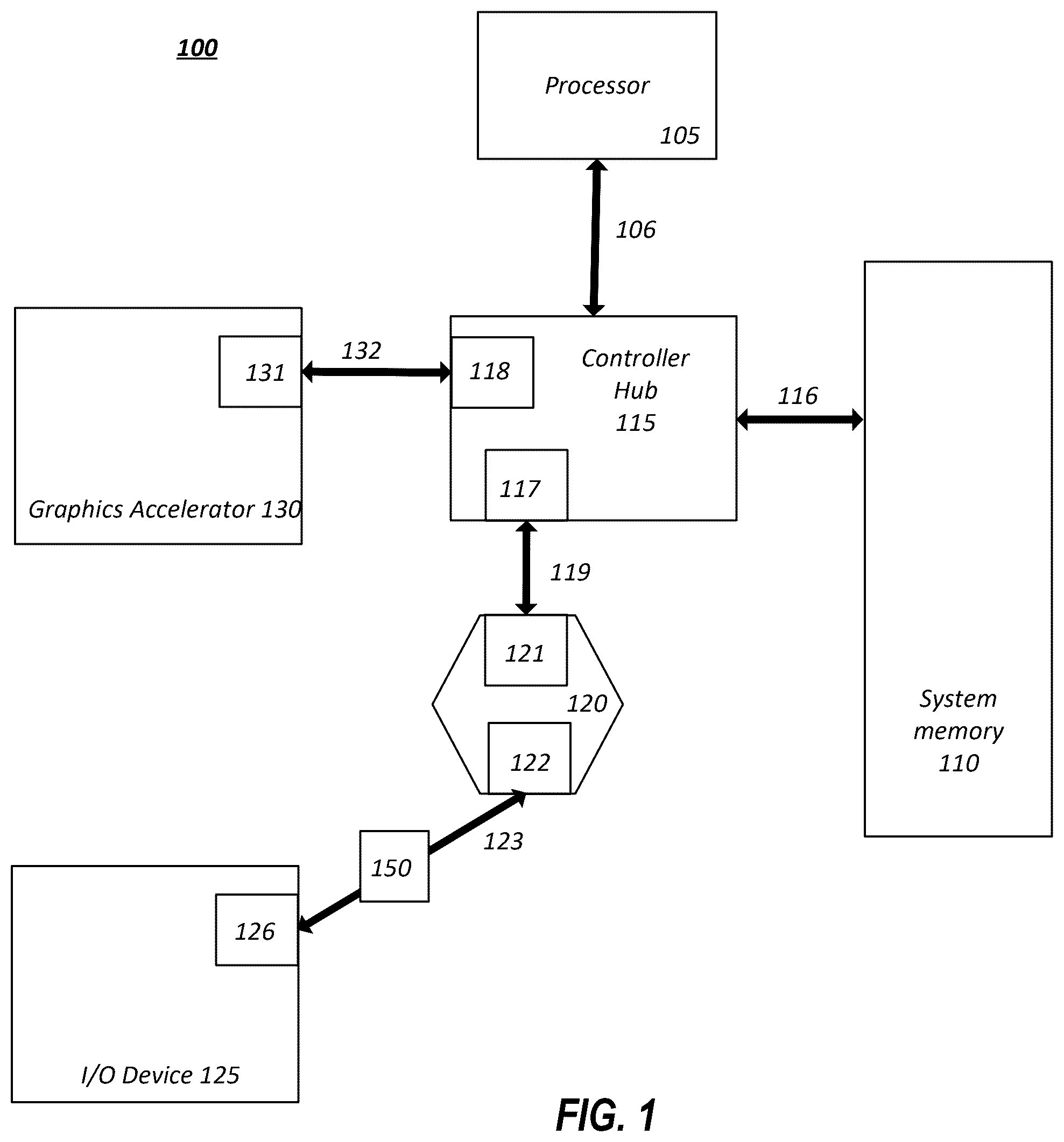 Patent US12332826 Figure 1 – Die-to-die interconnect