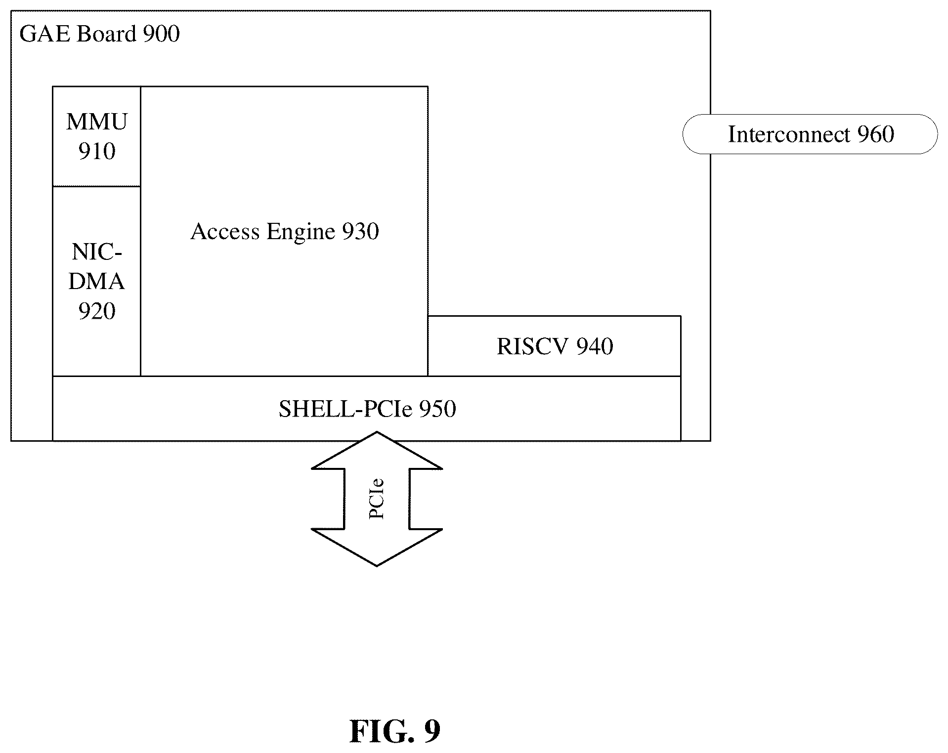 Patent US12332828 Figure 9 – Graph acceleration solution with cloud FPGA