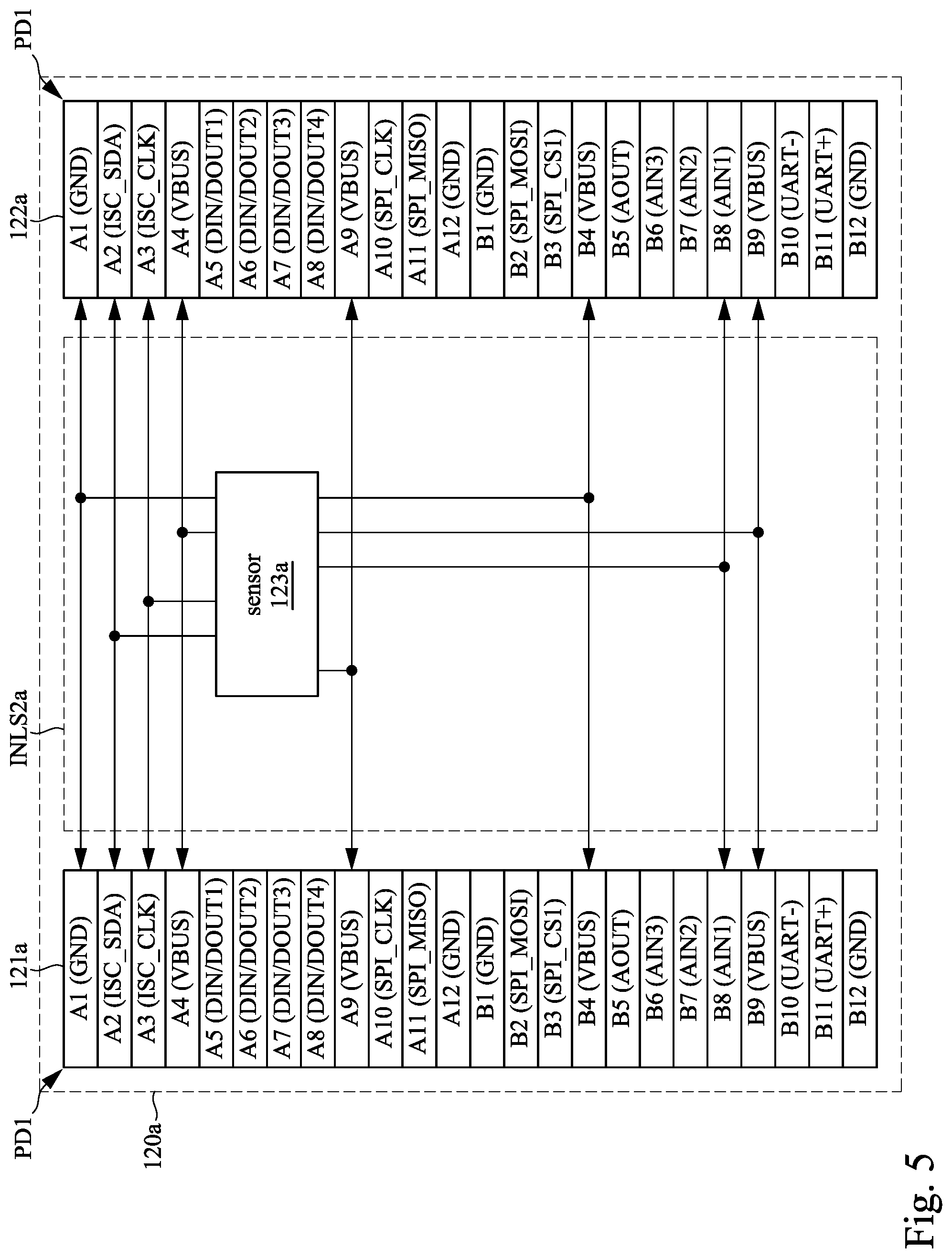 Patent US12332833 Figure 5 – Modular wireless sensor architecture for internet of things