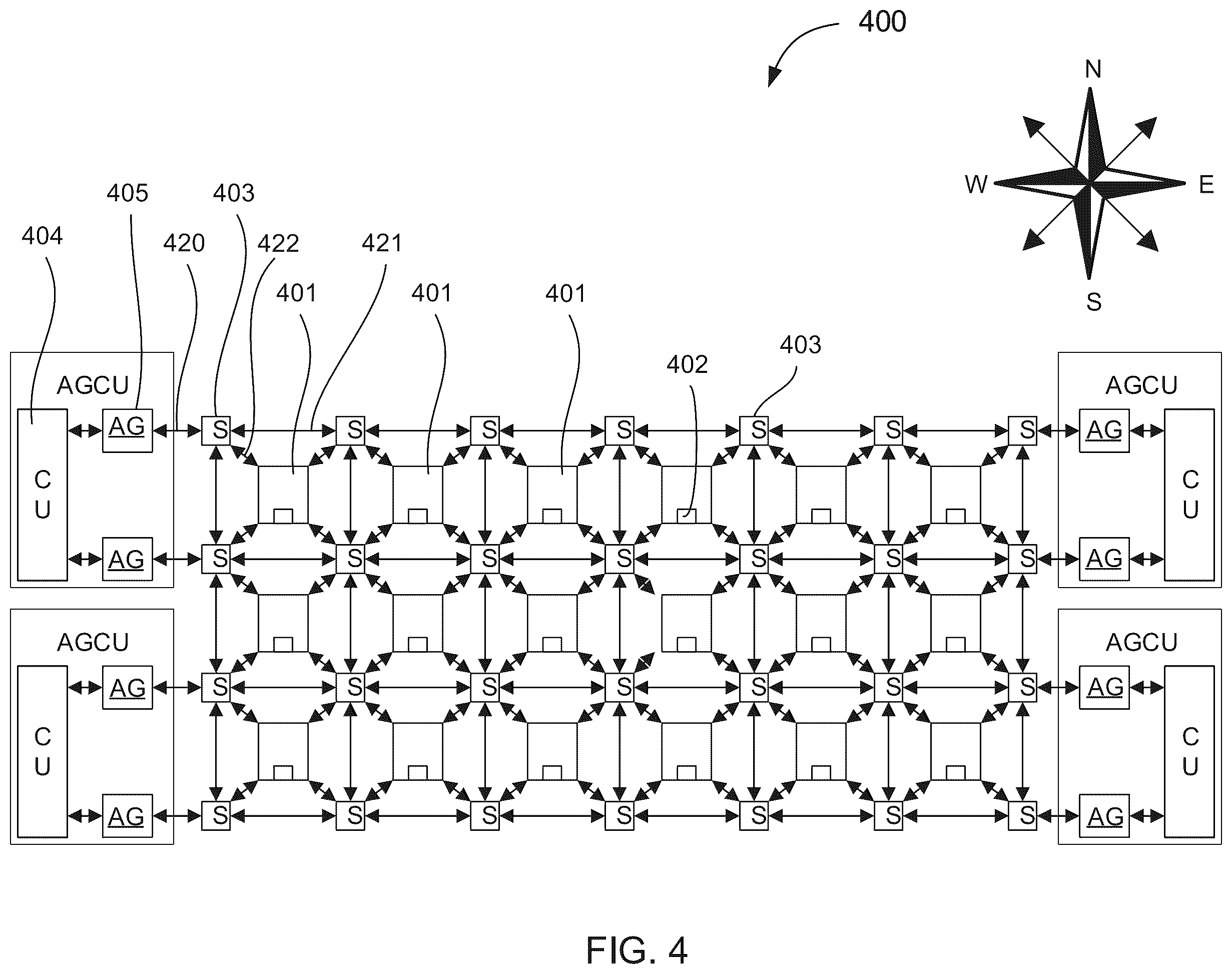 Patent US12332836 Figure 4 – Estimating a scaled cost of implementing an operation unit graph on a reconfigurable processor