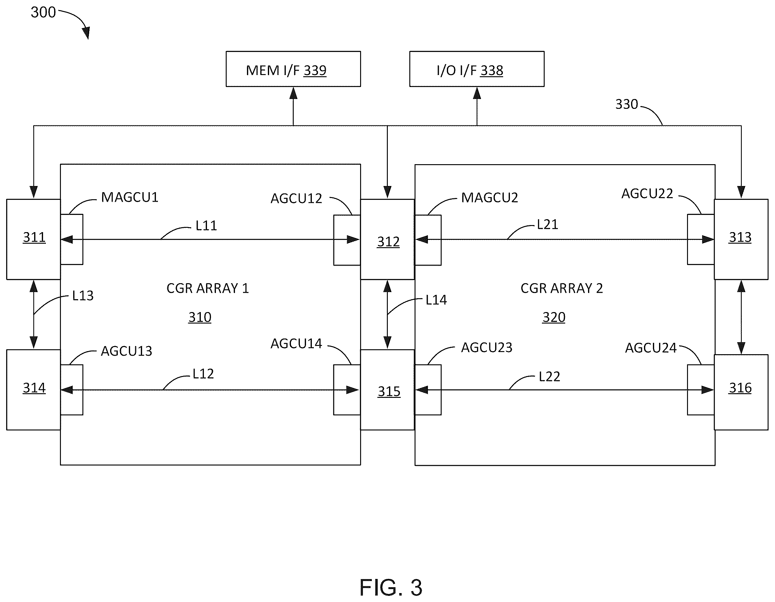 Patent US12332837 Figure 3 – Sorting the nodes of an operation unit graph for implementation in a reconfigurable processor