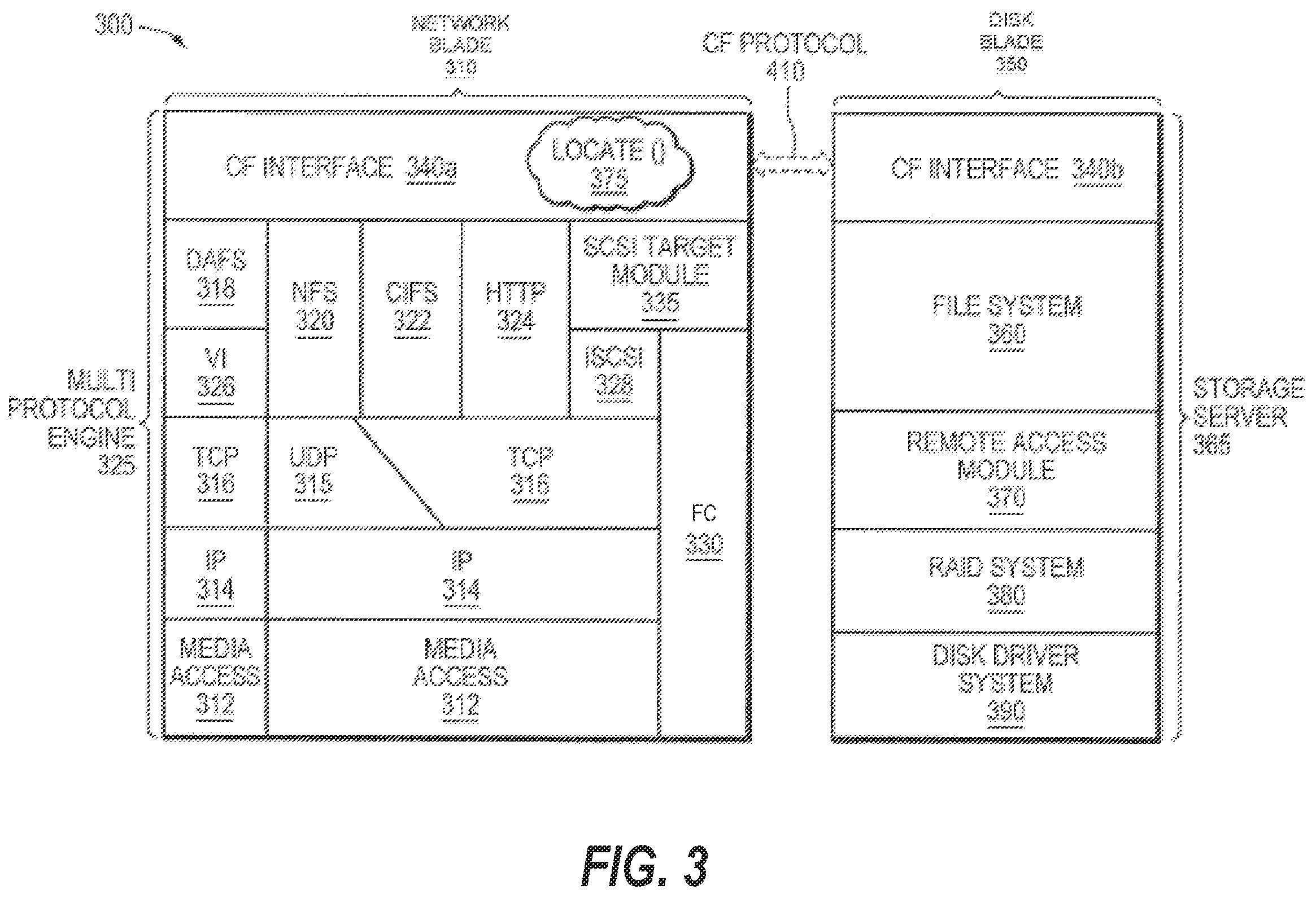 Patent US12332838 Figure 3 – Mechanism to maintain data compliance within a distributed file system