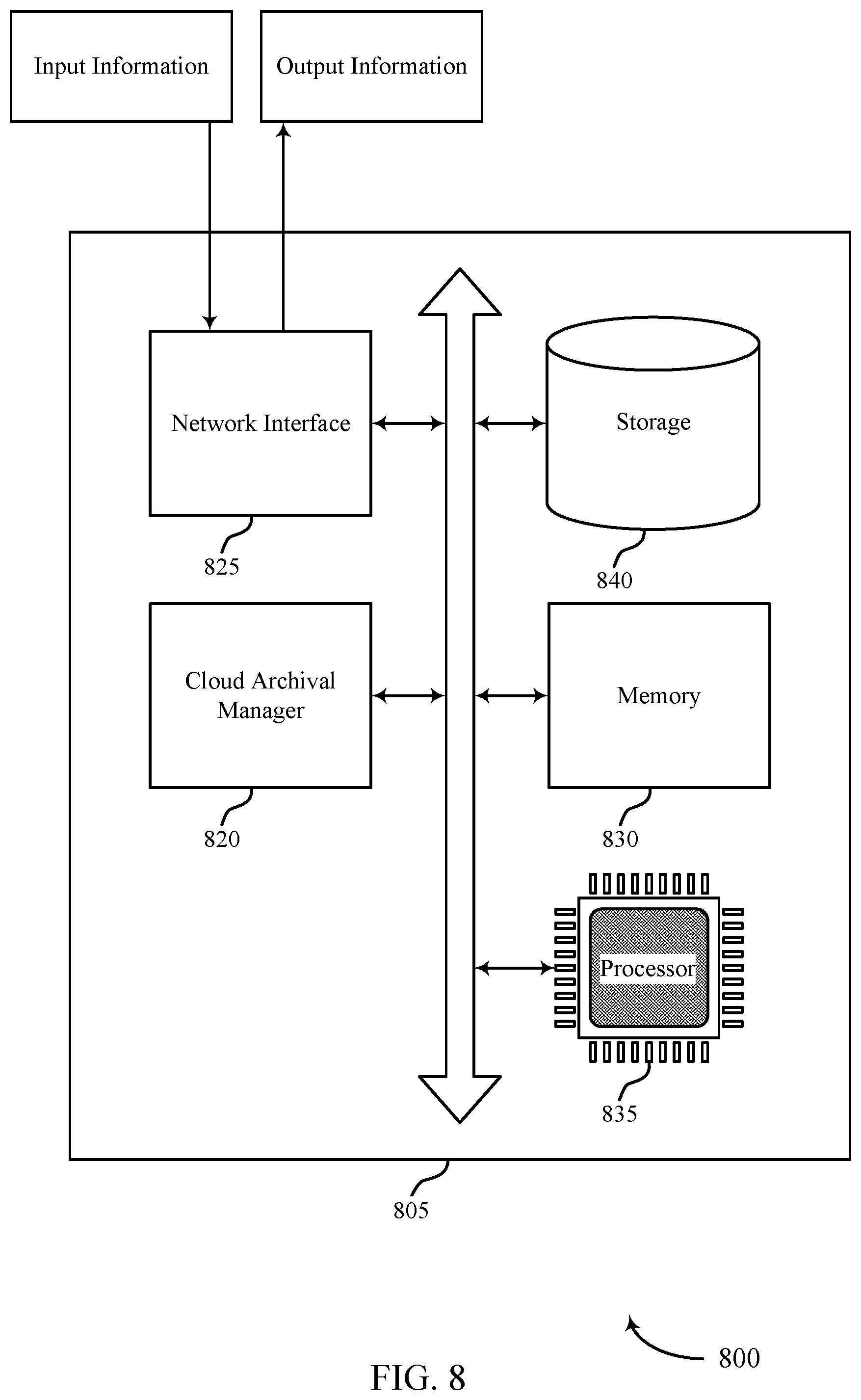 Patent US12332839 Figure 8 – Immutable object locking for snapshot management