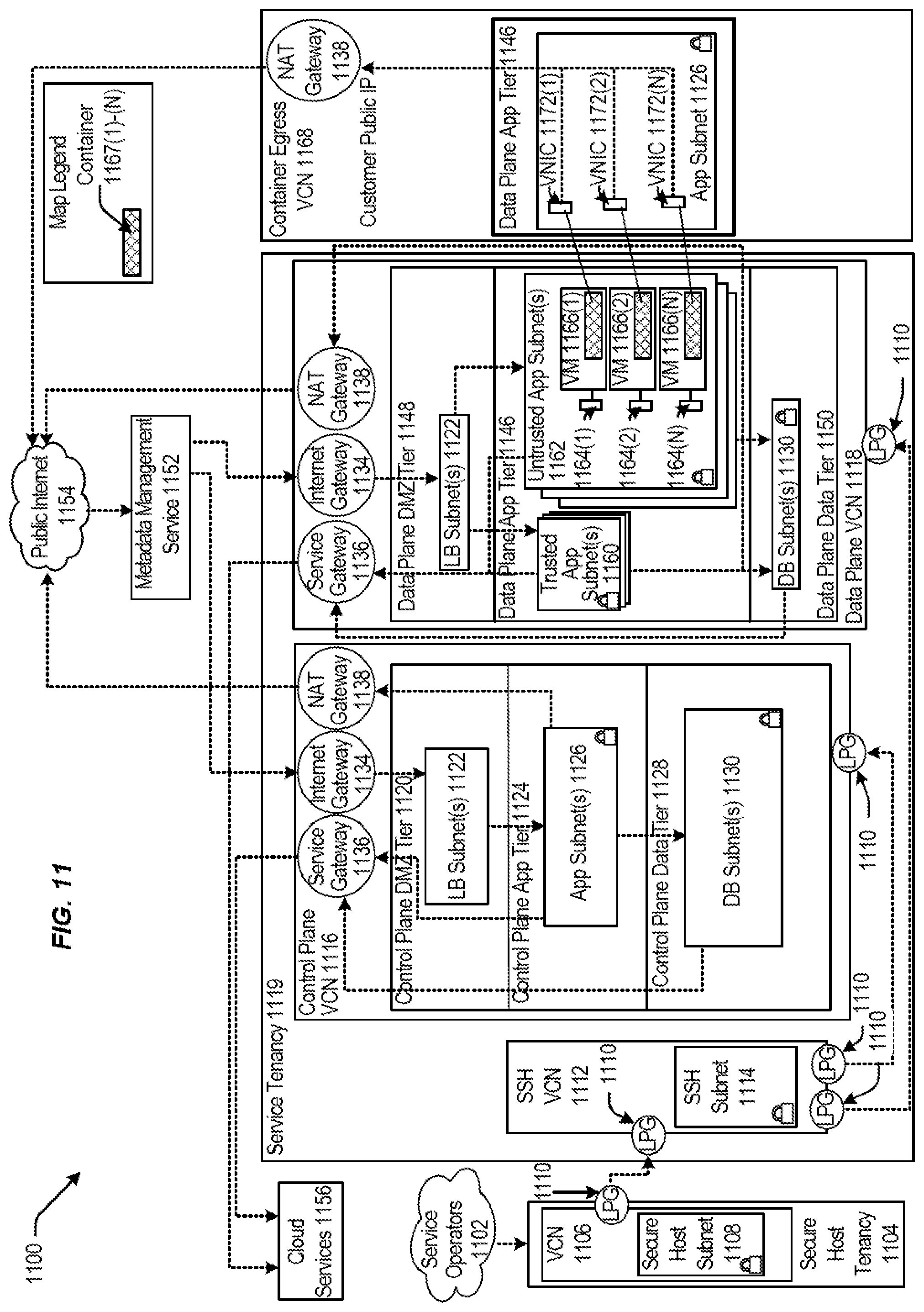Patent US12332853 Figure 11 – Techniques for safe database migration with no downtime
