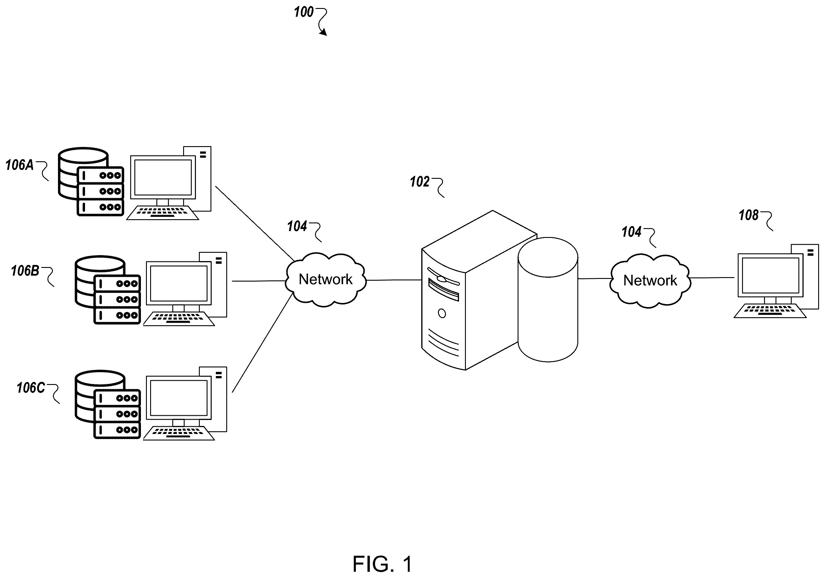 Patent US12332856 Figure 1 – Automated data quality detection for unstructured data