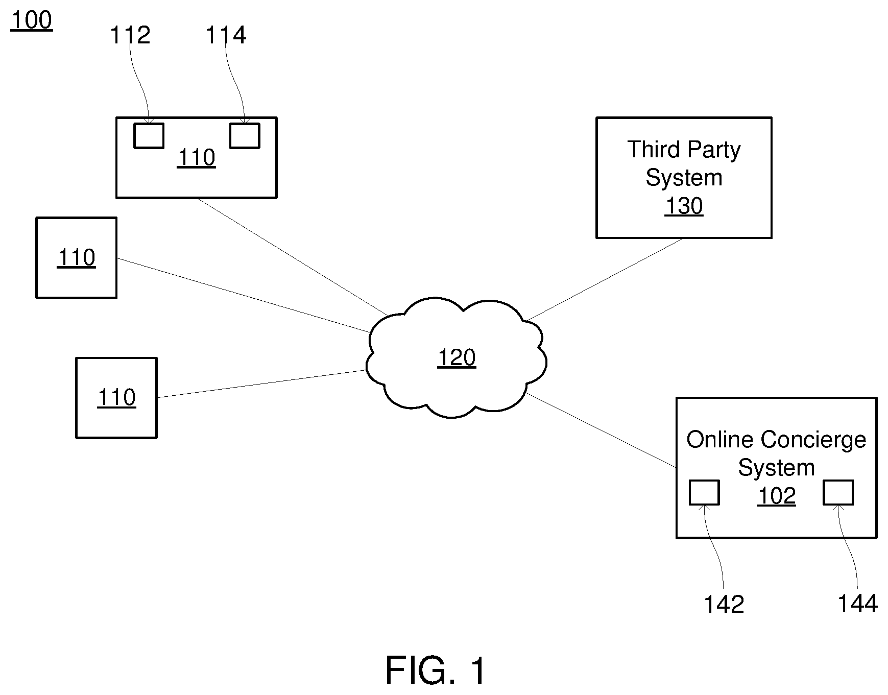 Patent US12332859 — Generating datastore checkpoints — Figure 1