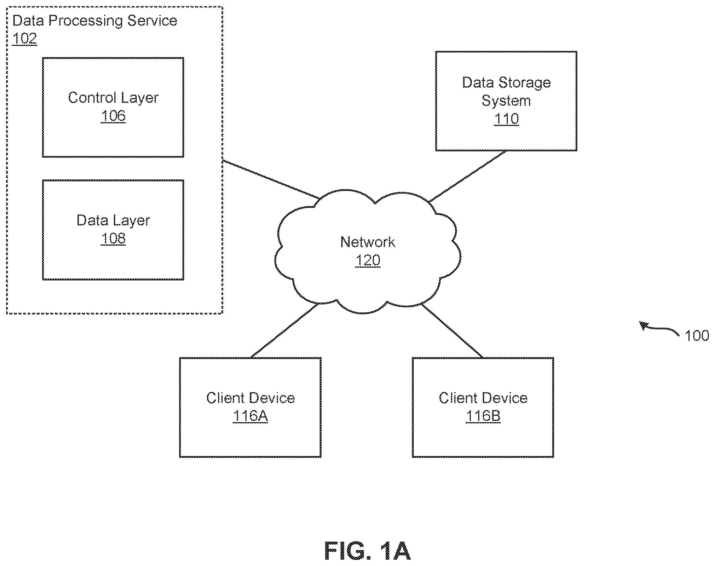 Patent US12332862 — Data file clustering with KD-epsilon trees — Figure 1