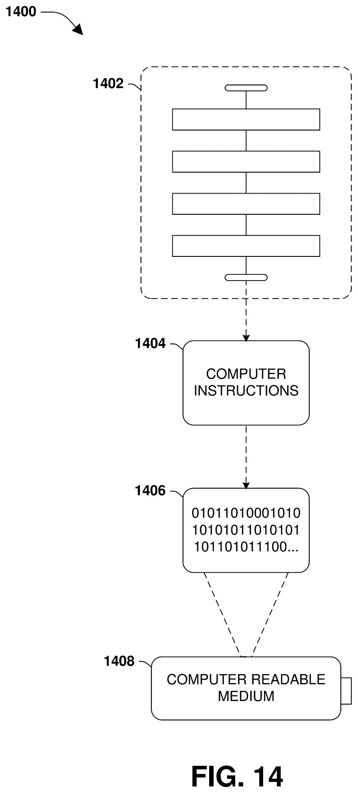 Patent US12332864 Figure 14 – Key-value store and file system integration