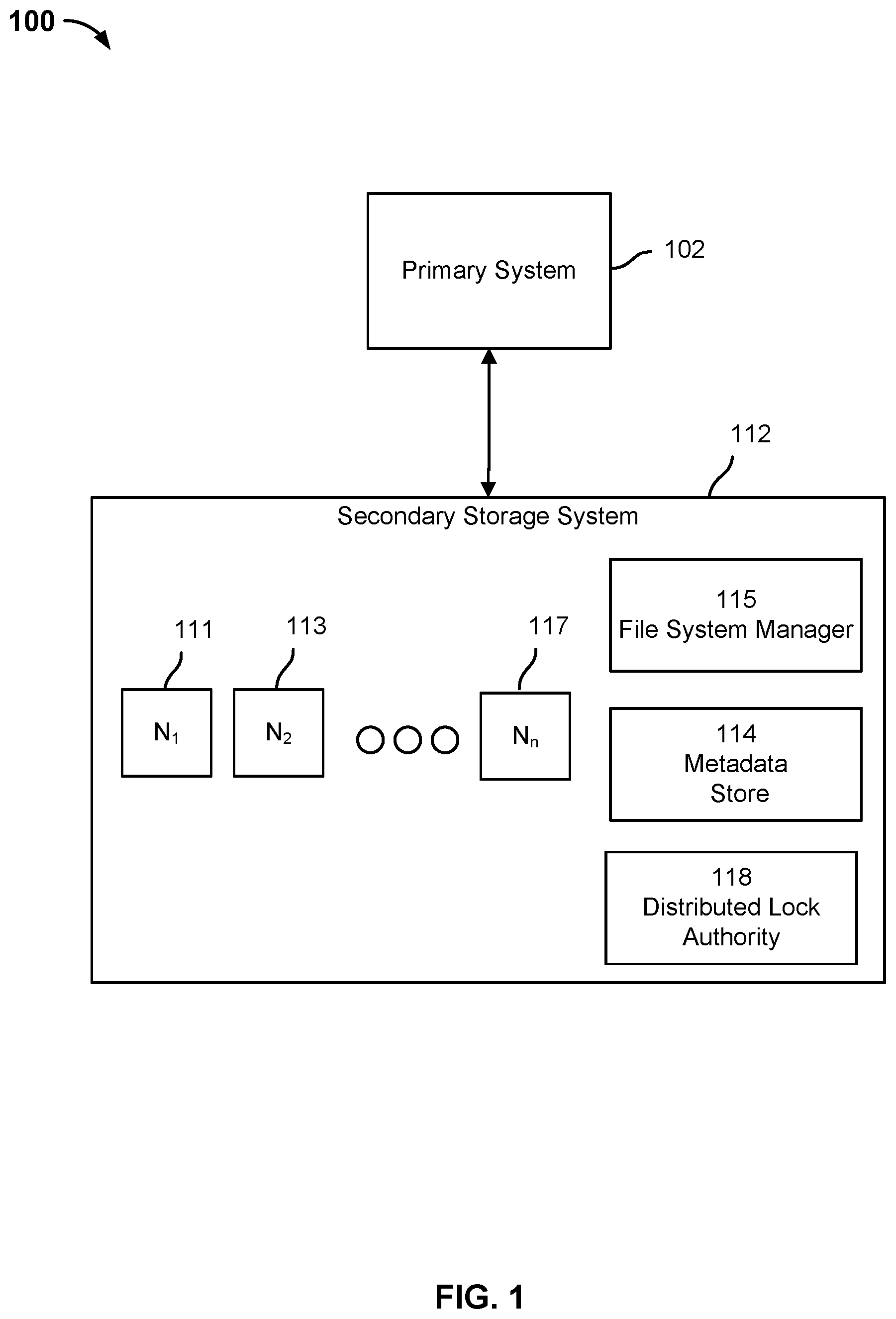 Patent US12332865 Figure 1 – Large content file optimization