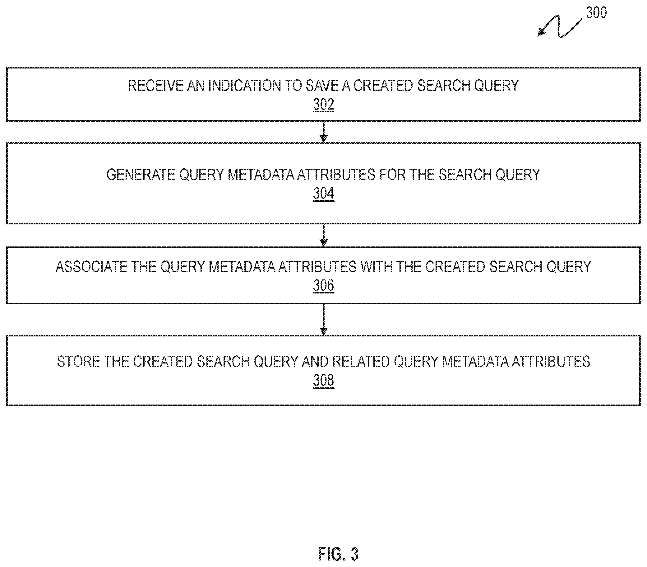 Patent US12332888 Figure 3 – System for storing and retrieving queries by content