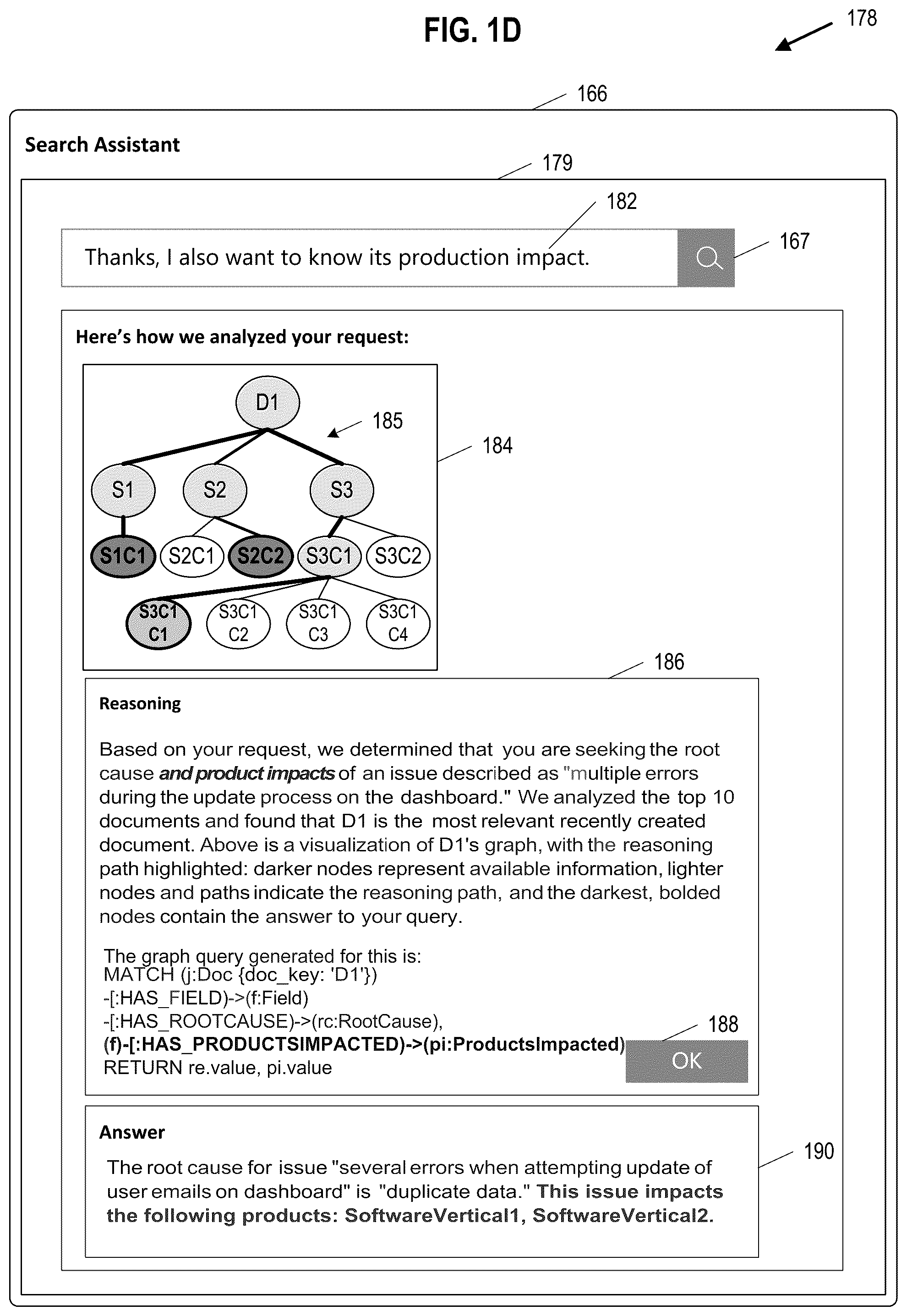 Patent US12332896 Figure 4 – Generative graph-enhanced information retrieval
