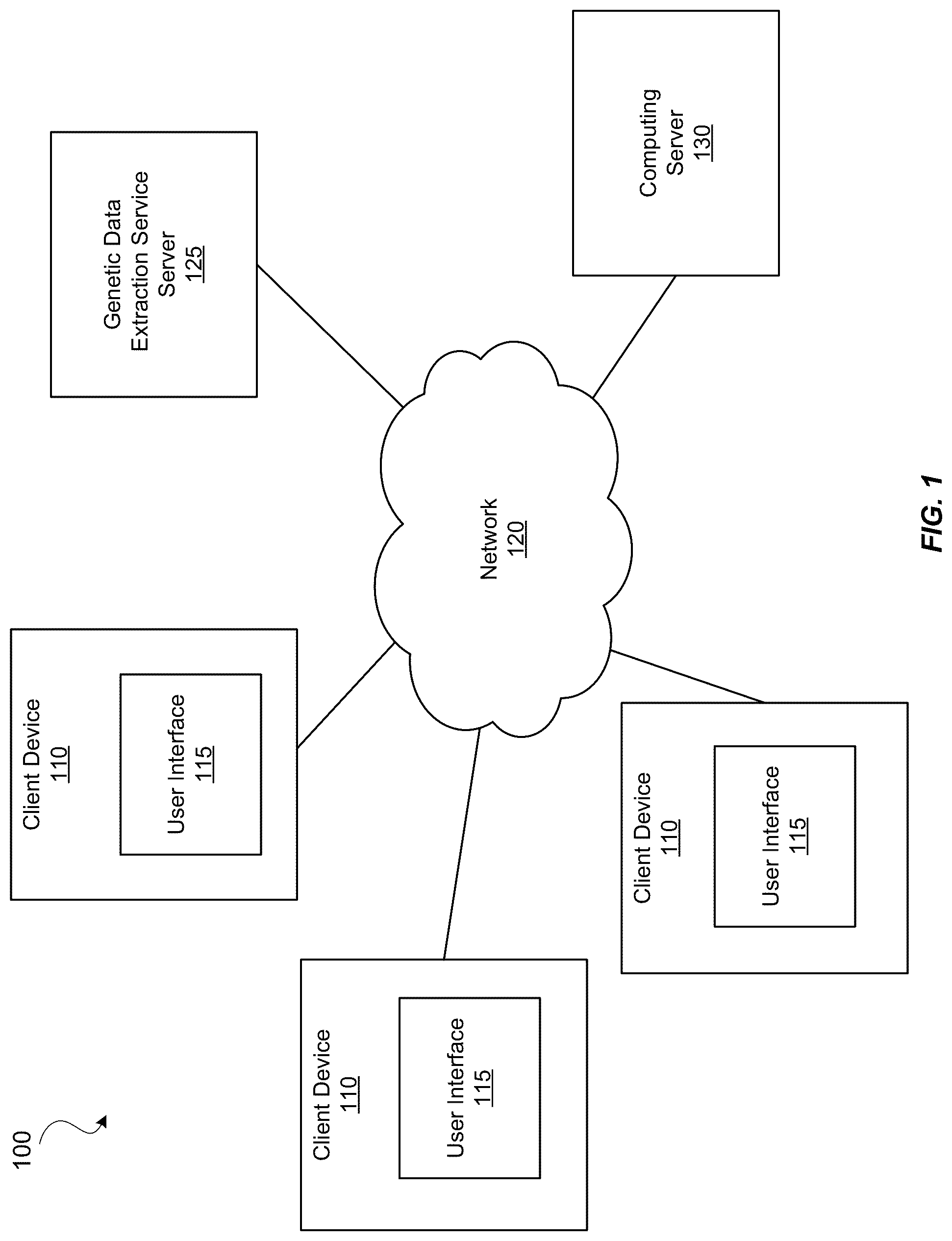 Patent US12332902 — Filtering individual datasets in a database — Figure 1