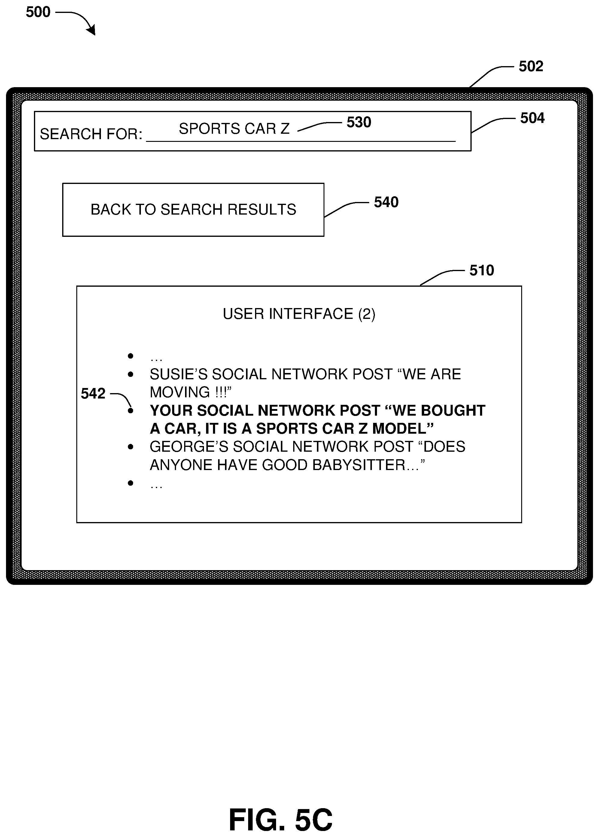 Patent US12332905 Figure 6 – Search across multiple user interfaces