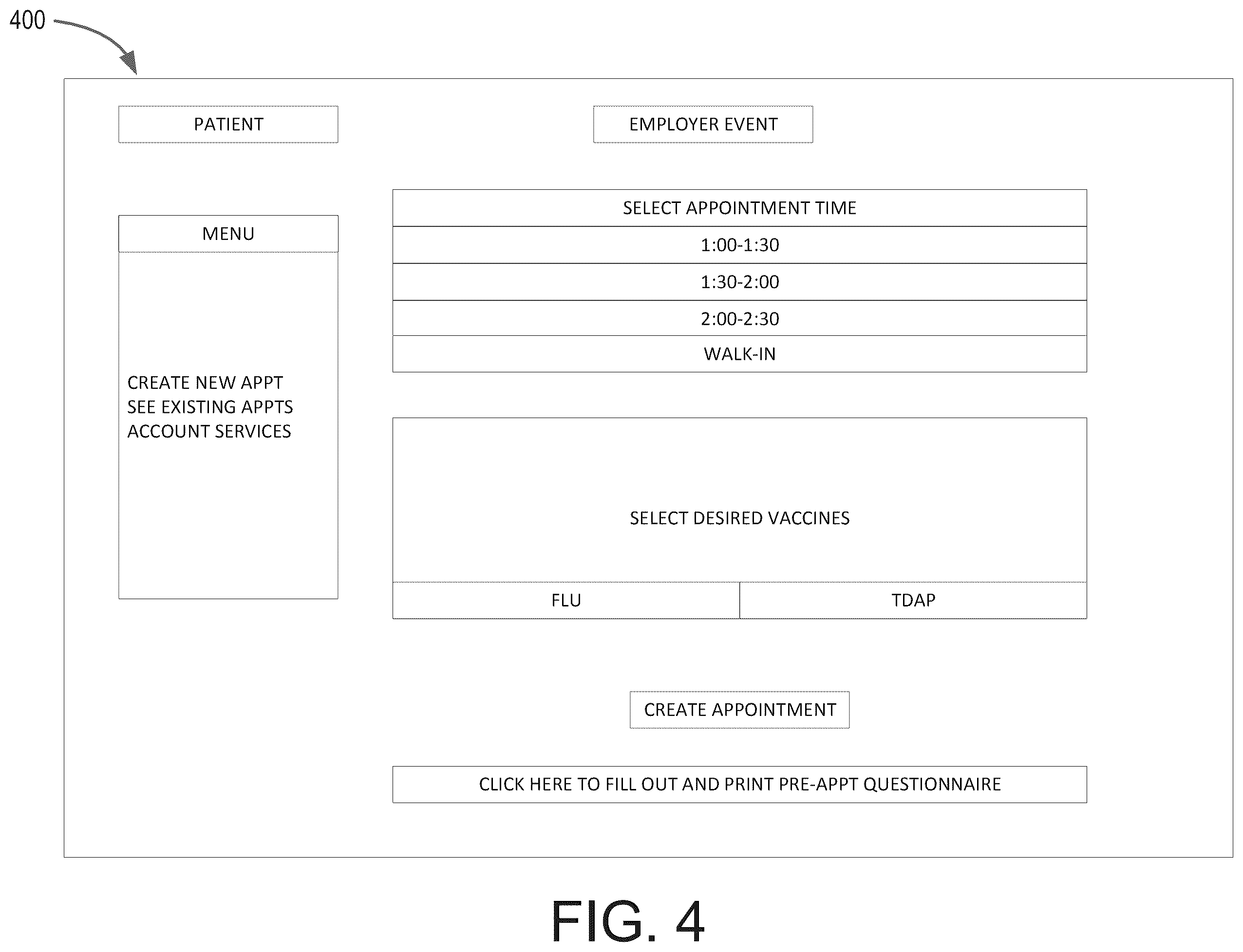 Patent US12332918 Figure 4 – Systems and methods for website embeded portals