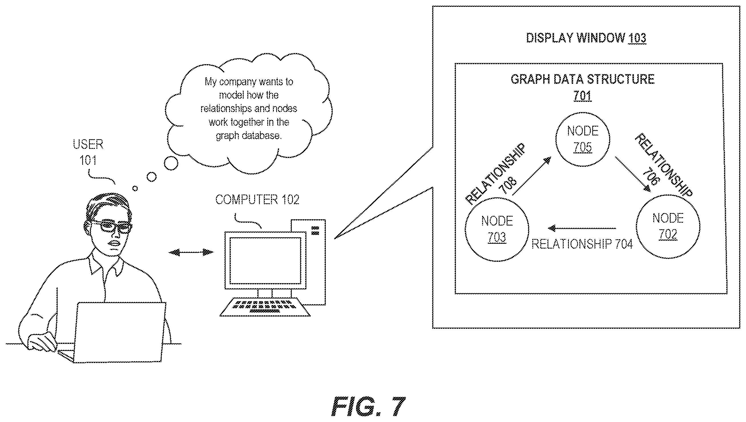 Patent US12332921 Figure 10 – Systems and methods for a graph database