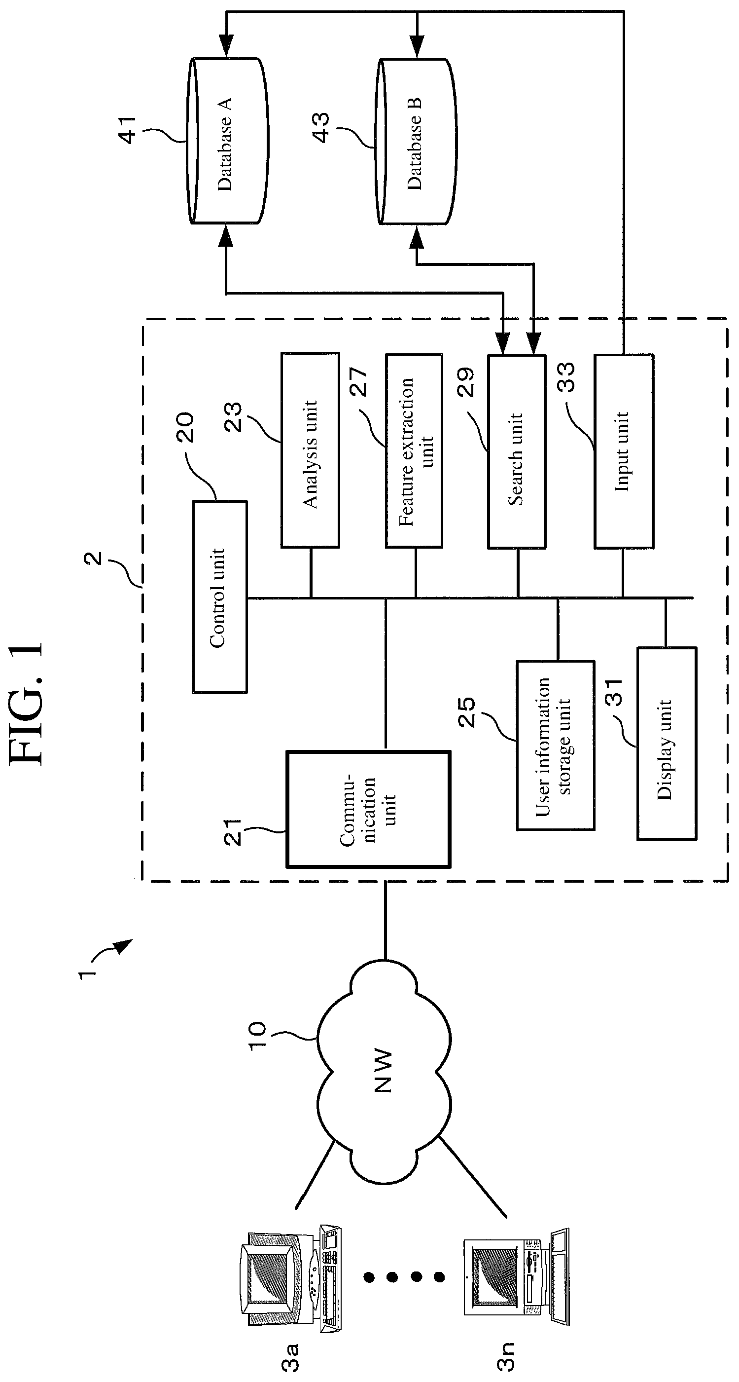 Patent US12332923 Figure 1 – Case search method and case search system