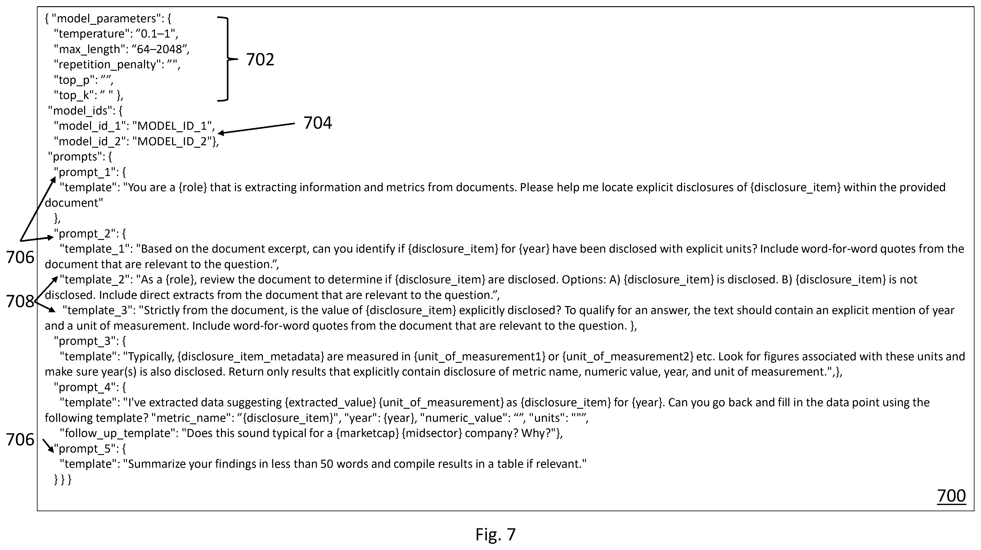 Patent US12332925 Figure 8 – Systems and methods of chained conversational prompt engineering for information retrieval