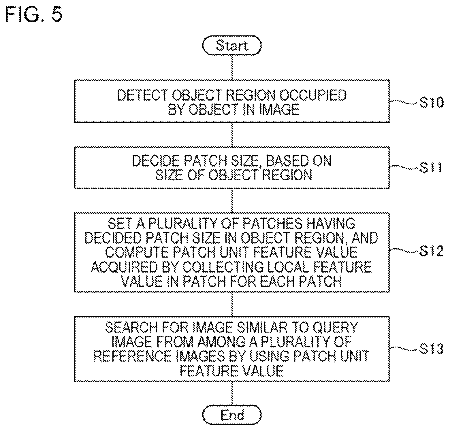 Patent US12332936 Figure 5 – Image processing apparatus, image processing method, and non-transitory storage medium