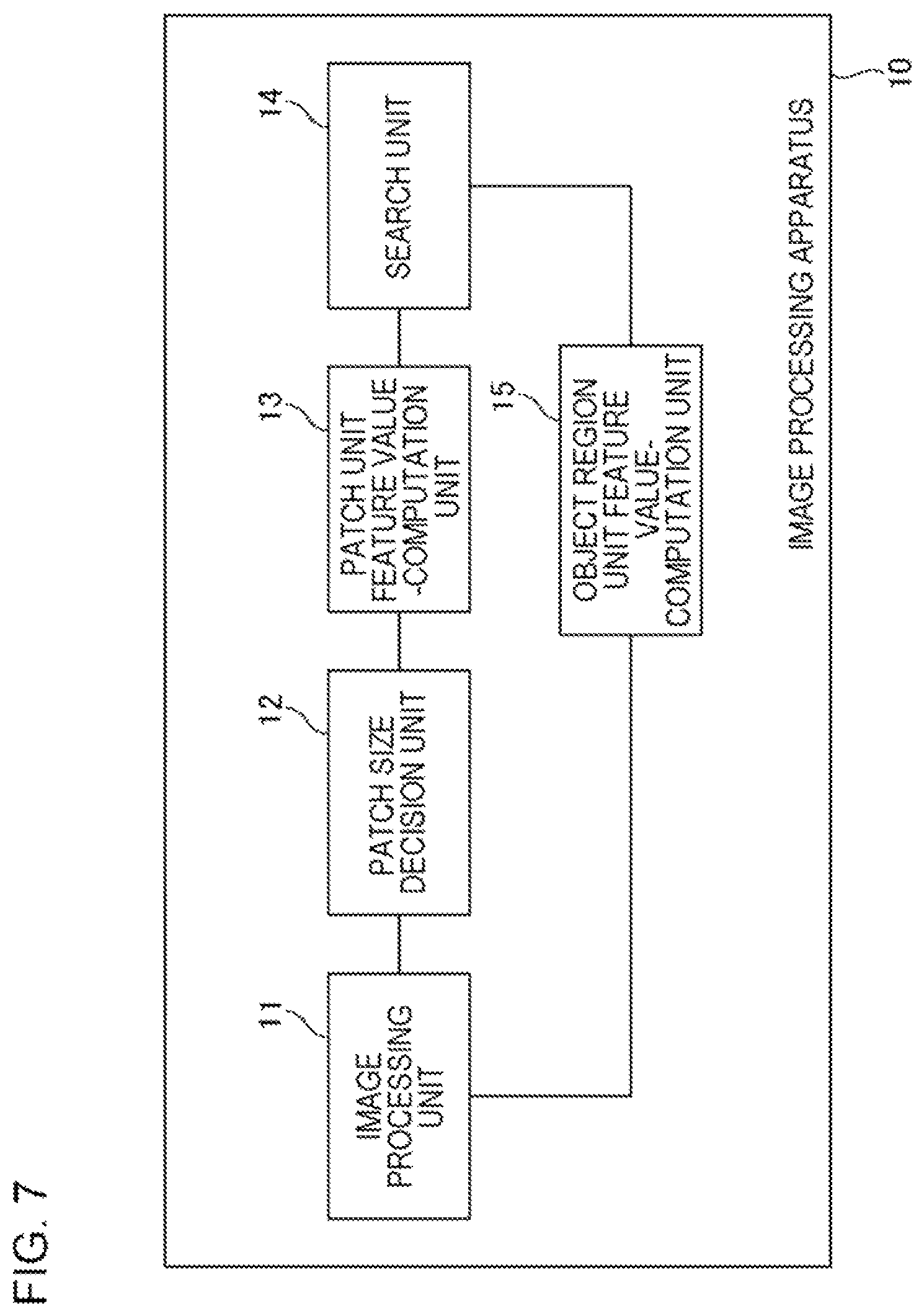 Patent US12332936 Figure 7 – Image processing apparatus, image processing method, and non-transitory storage medium